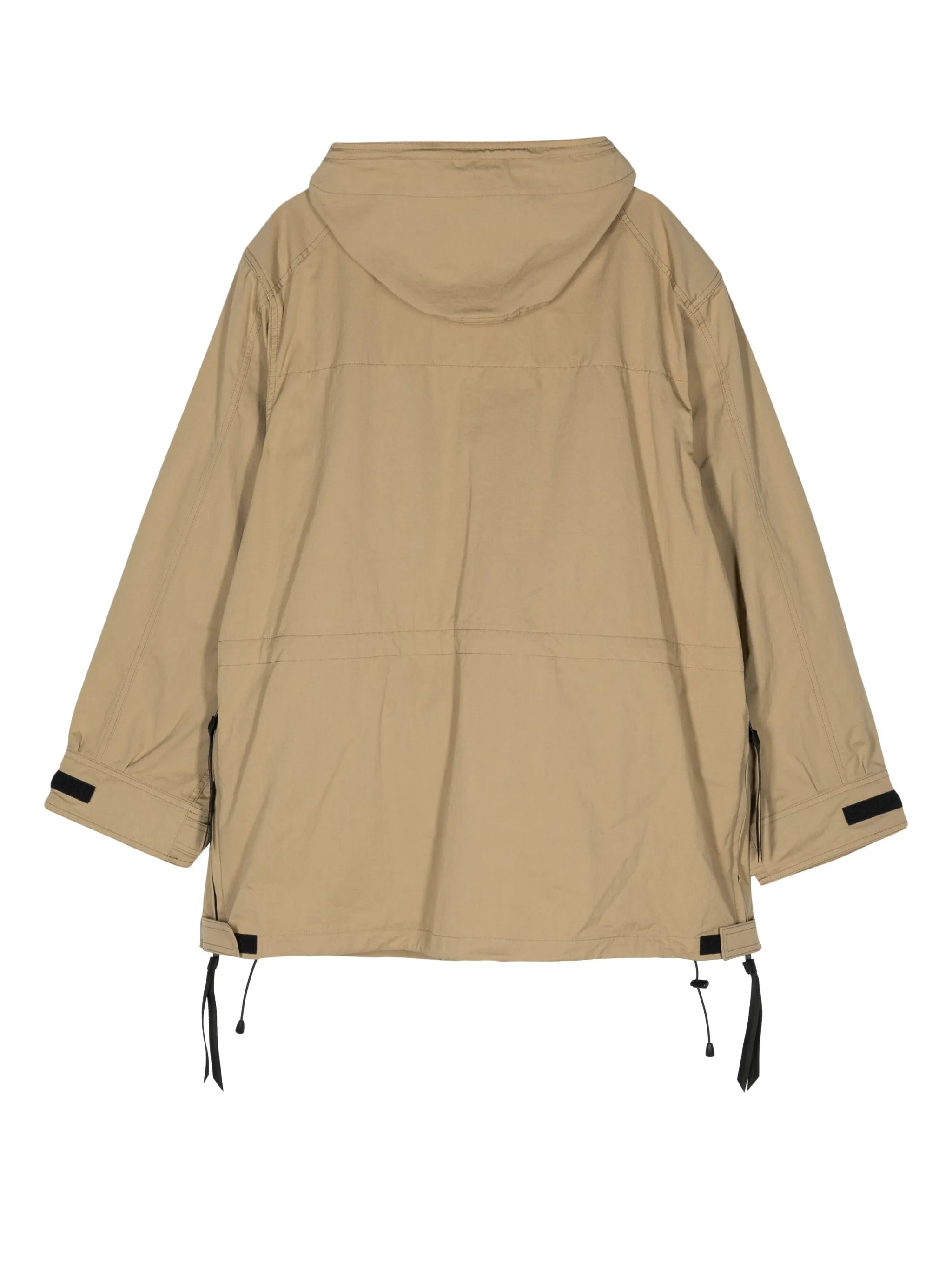 hooded miltary jacket