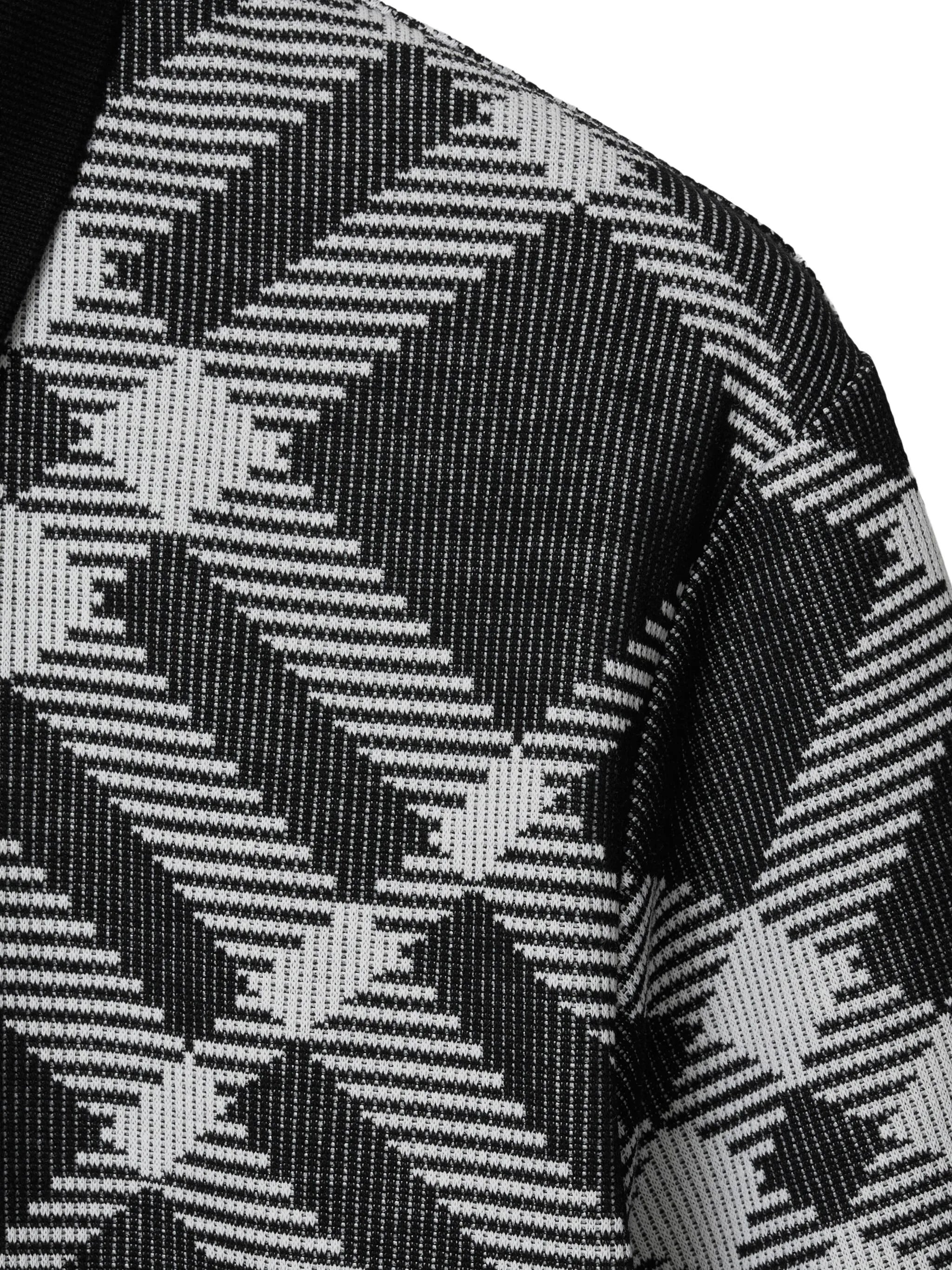 Vintage Check cotton polo shirt