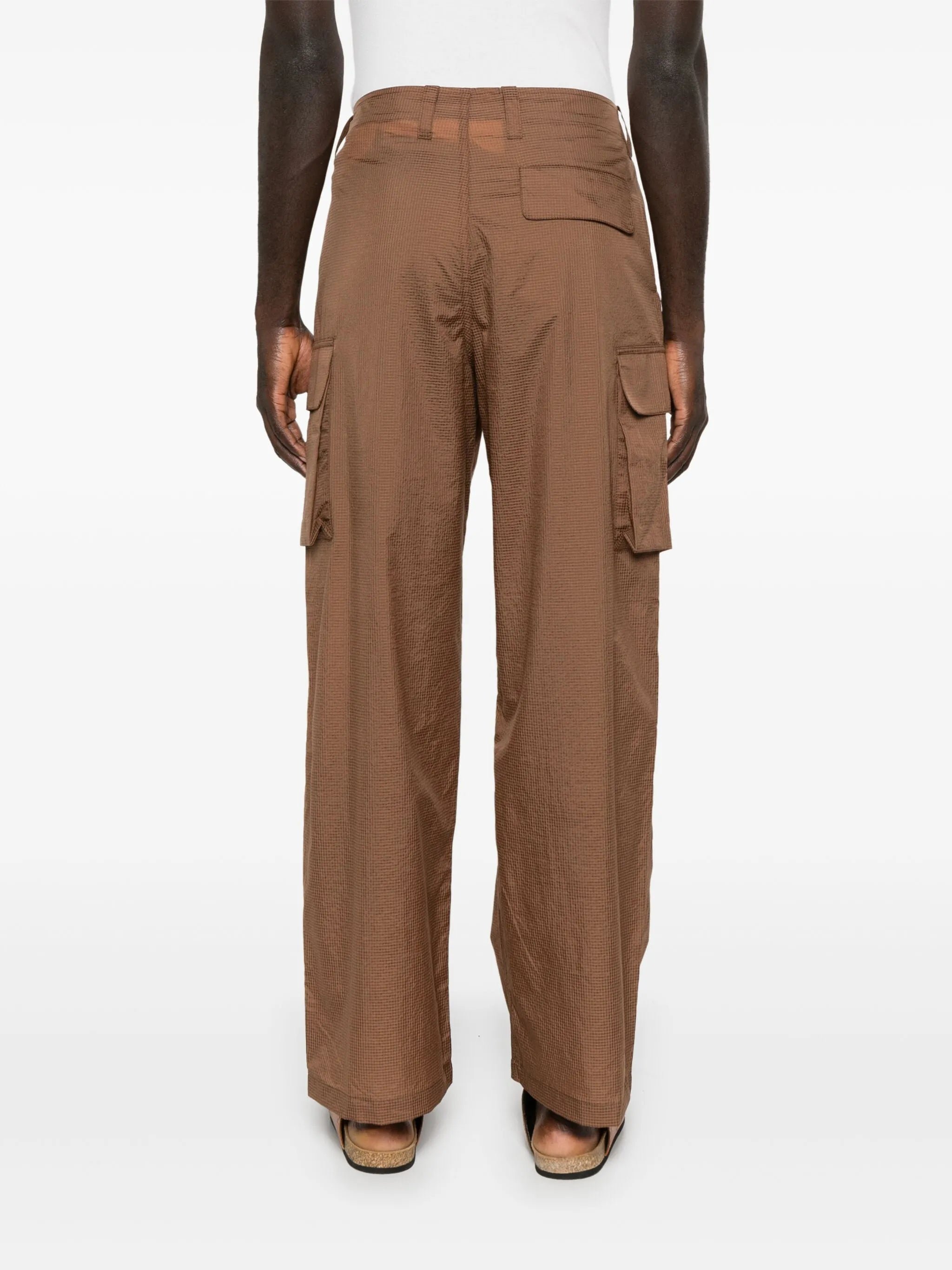 ripstop straight cargo trousers