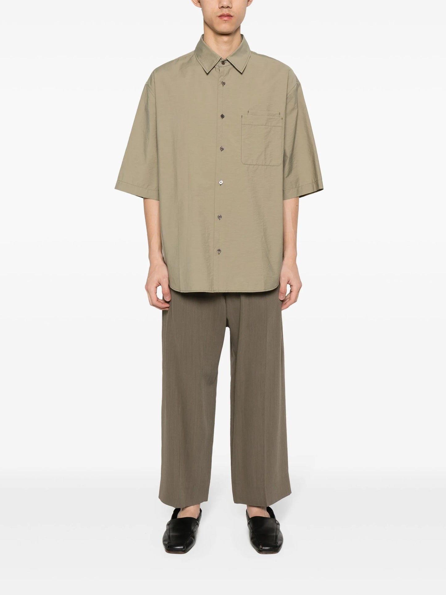 voile shortsleeved shirt