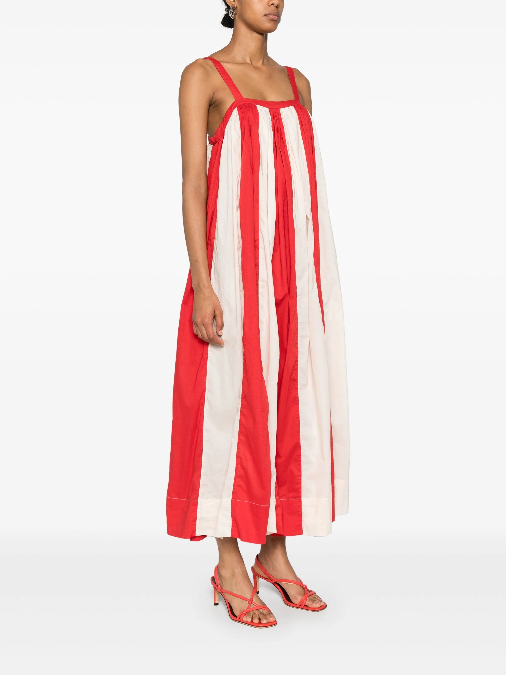 Liberty Stripe maxi dress