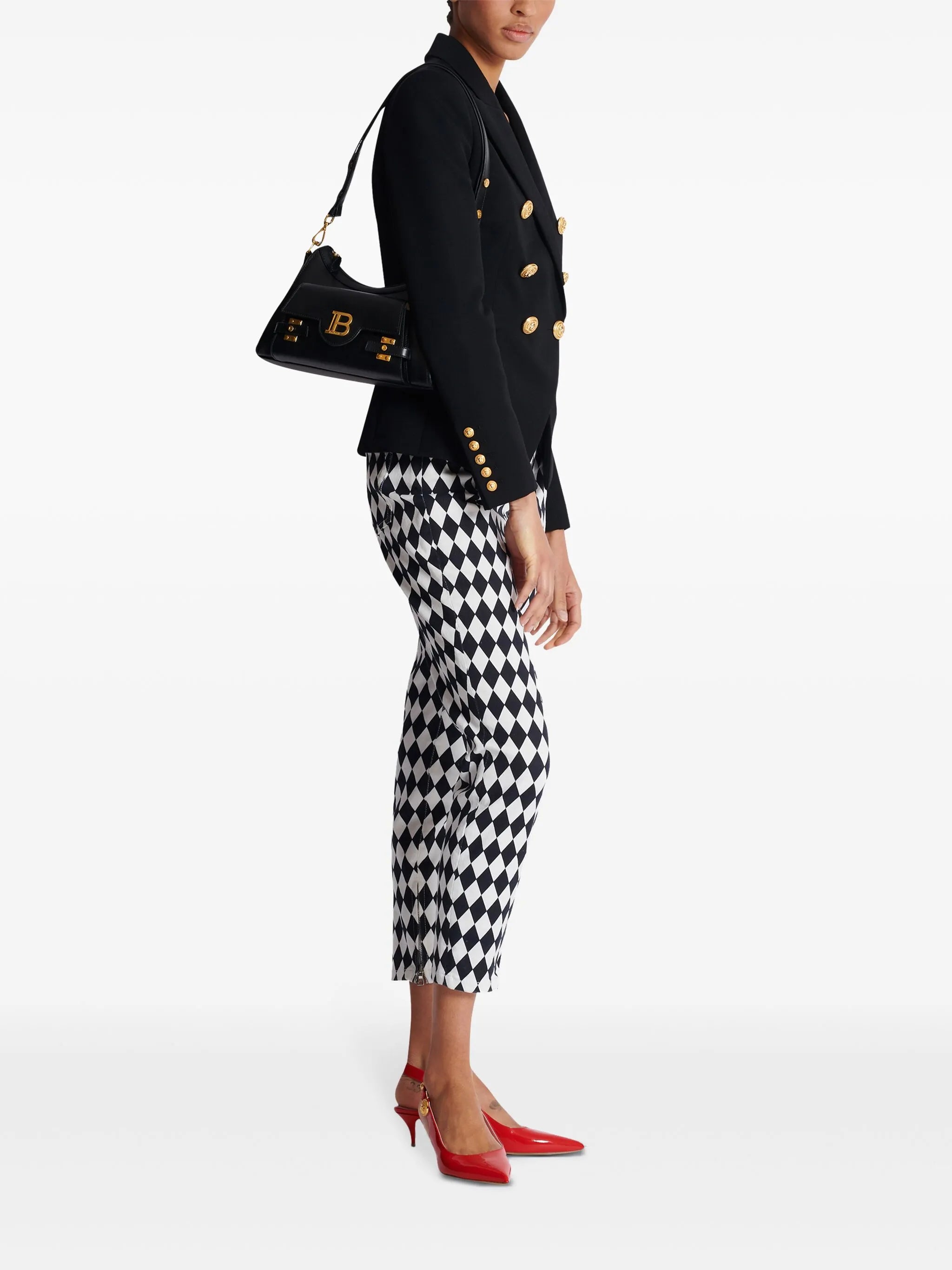 B-Buzz leather shoulder bag