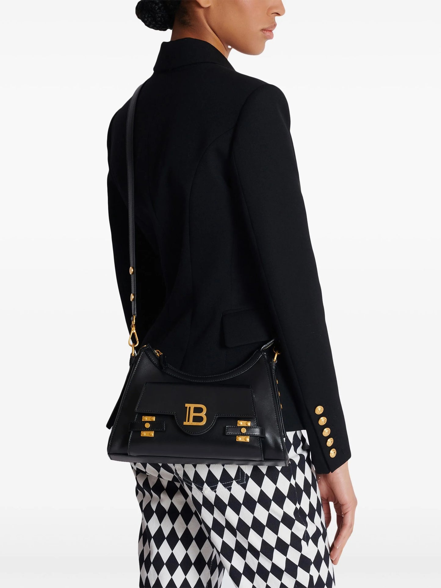 B-Buzz leather shoulder bag