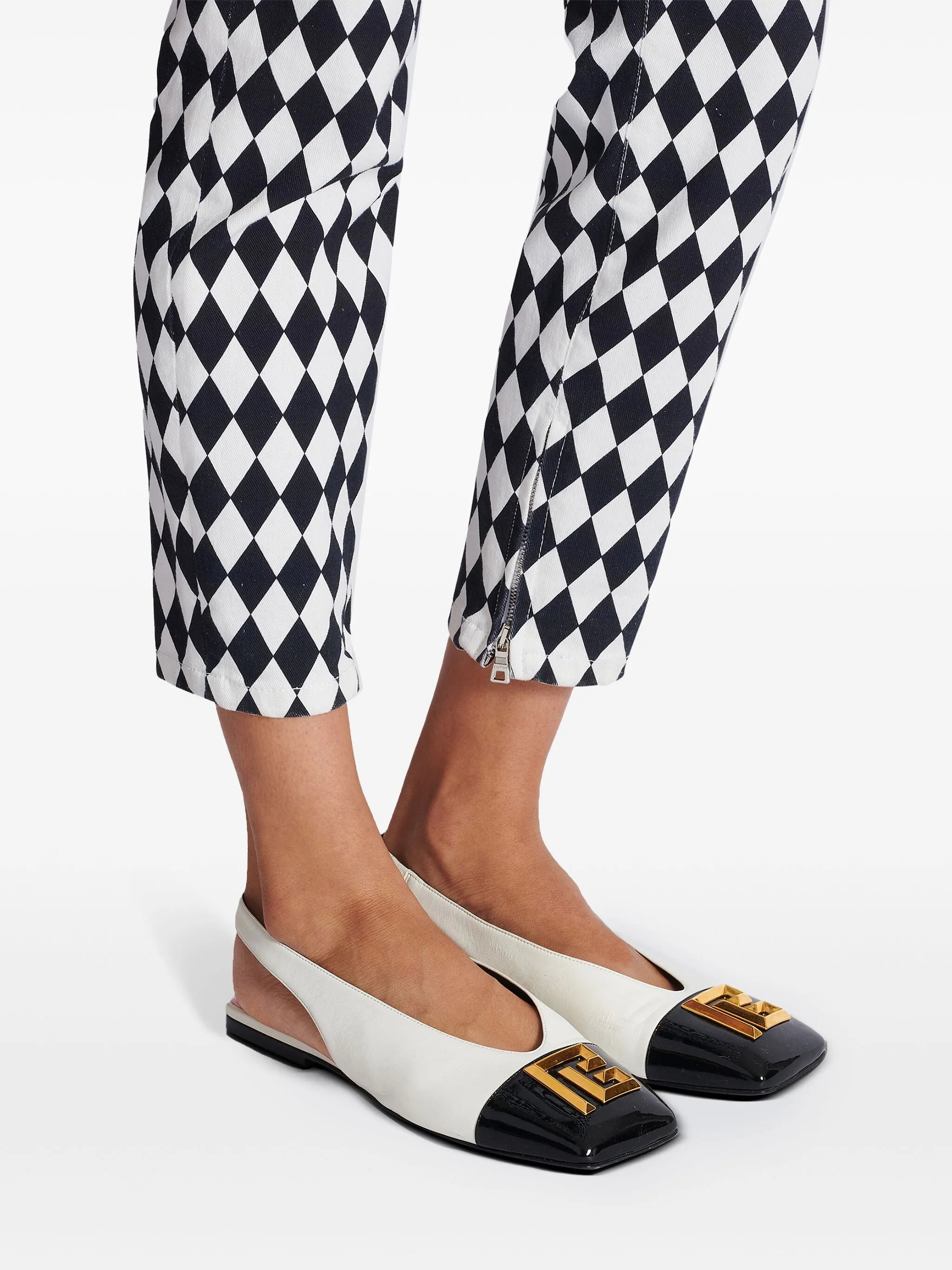 Eden leather ballerina shoes