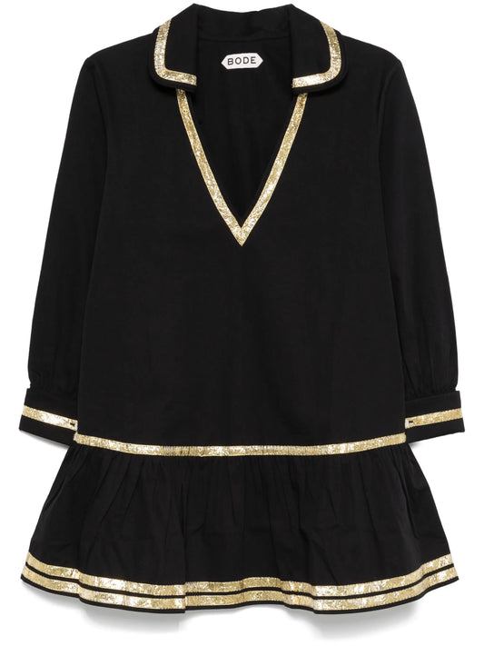 Tinsel Tape mini dress