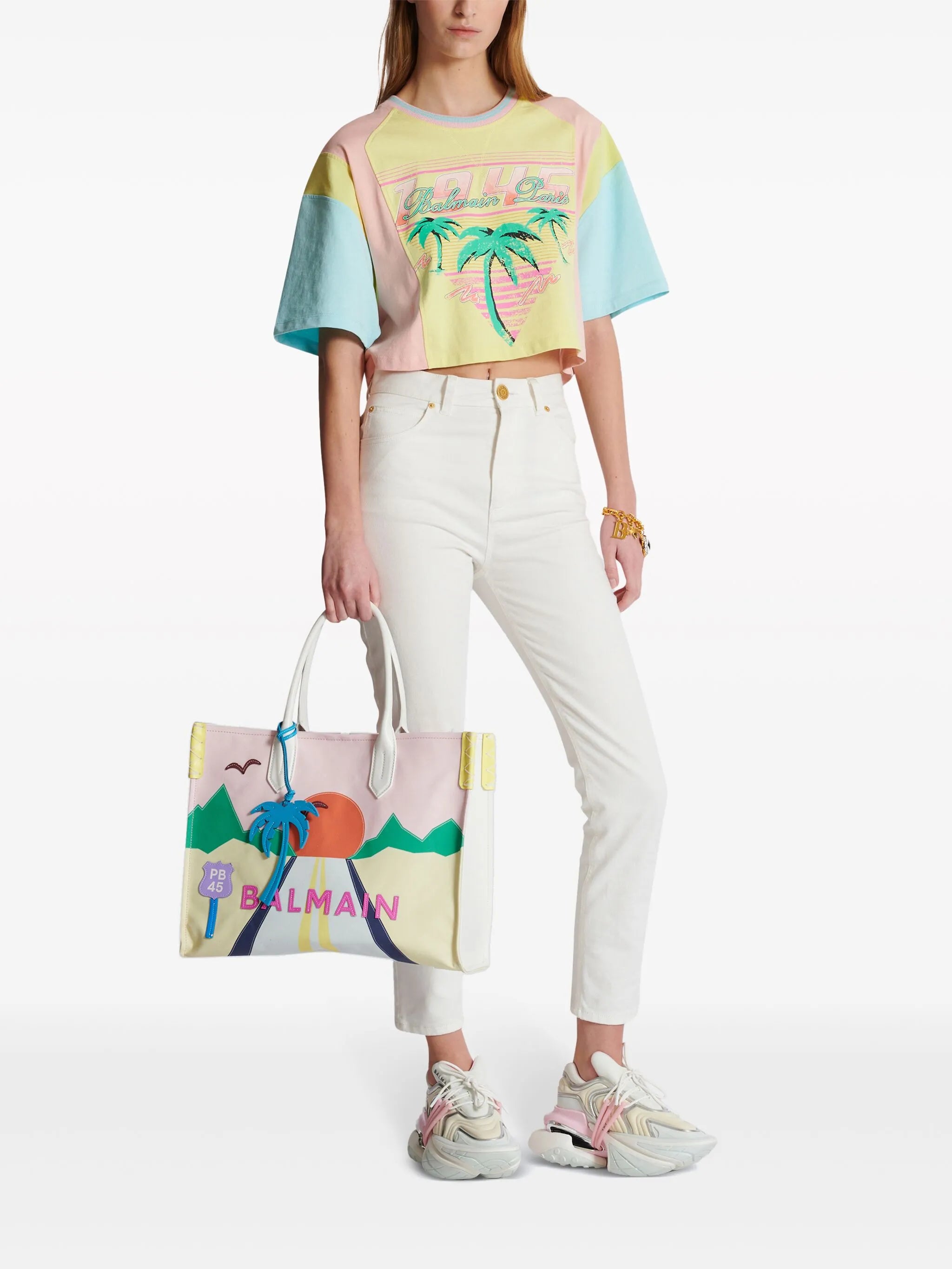 medium B-Army Postcard tote bag