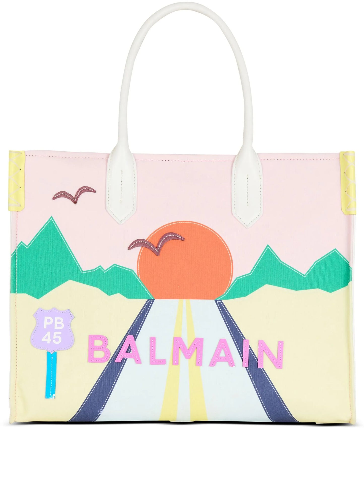 medium B-Army Postcard tote bag