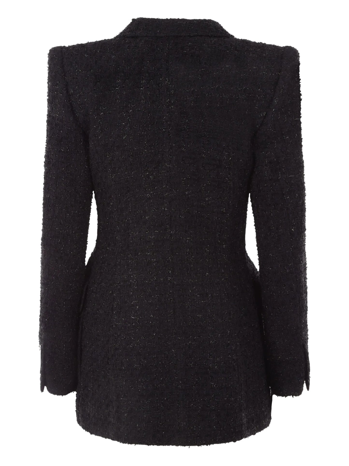 Hourglass tweed blazer