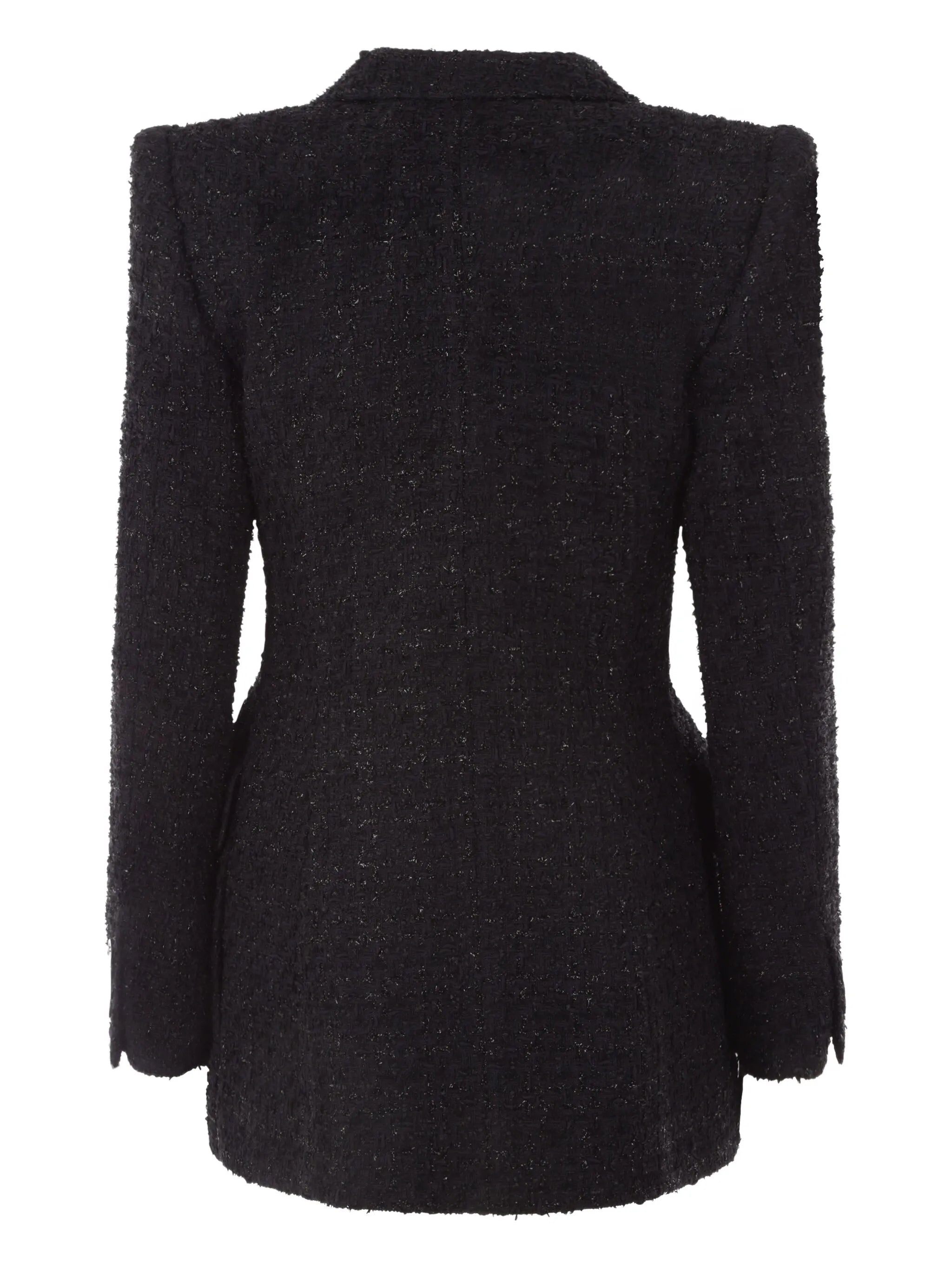 Hourglass tweed blazer