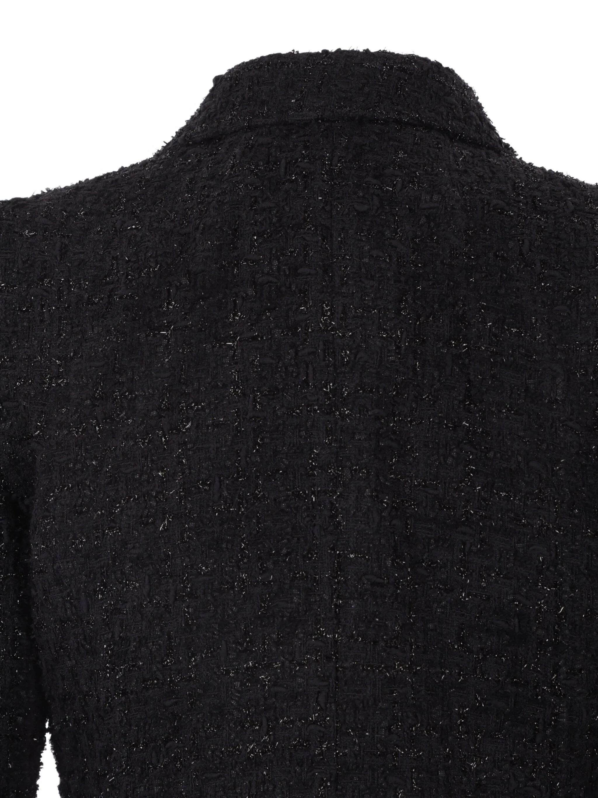 Hourglass tweed blazer