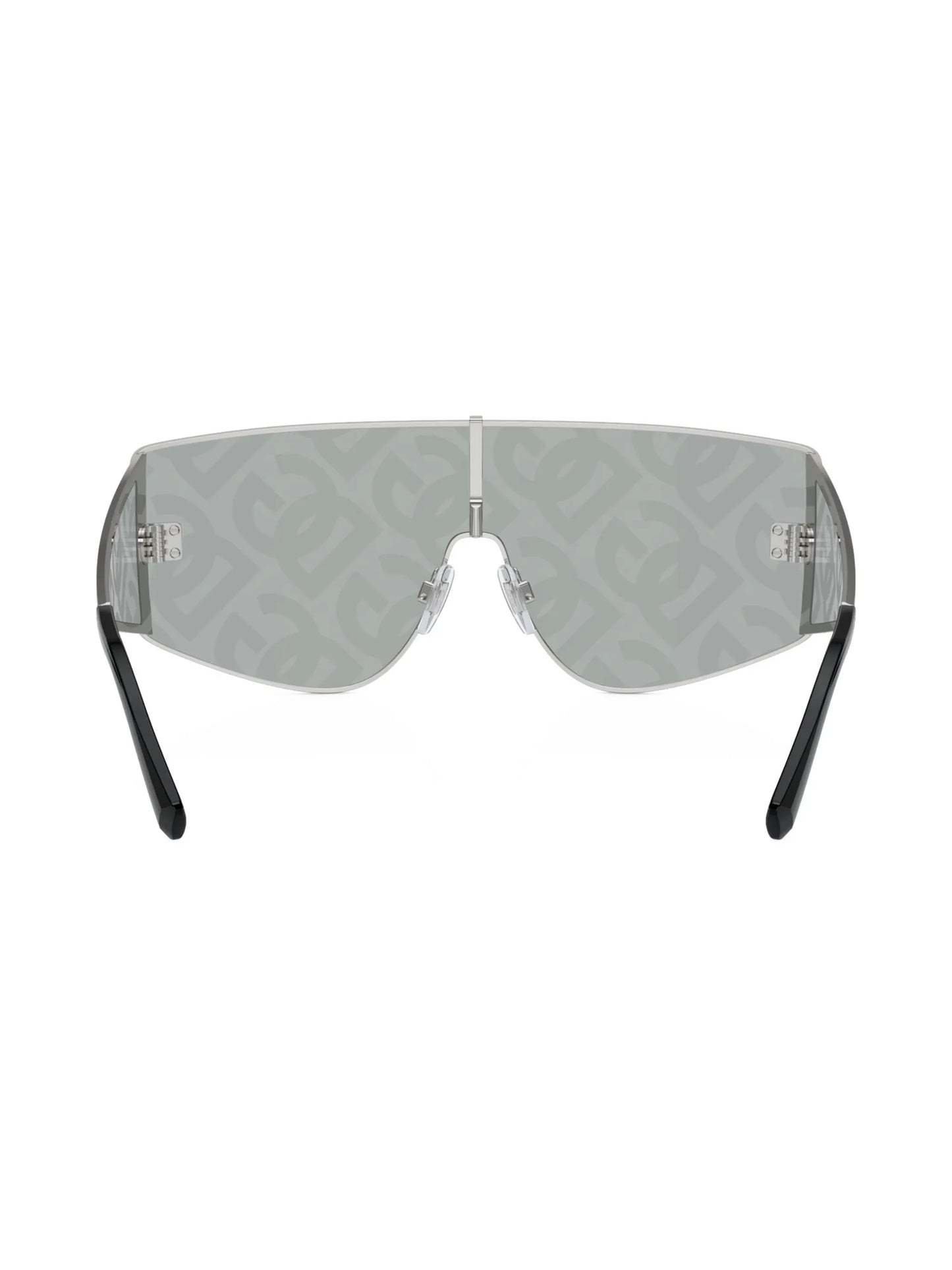 Sharped mask-frame sunglasses