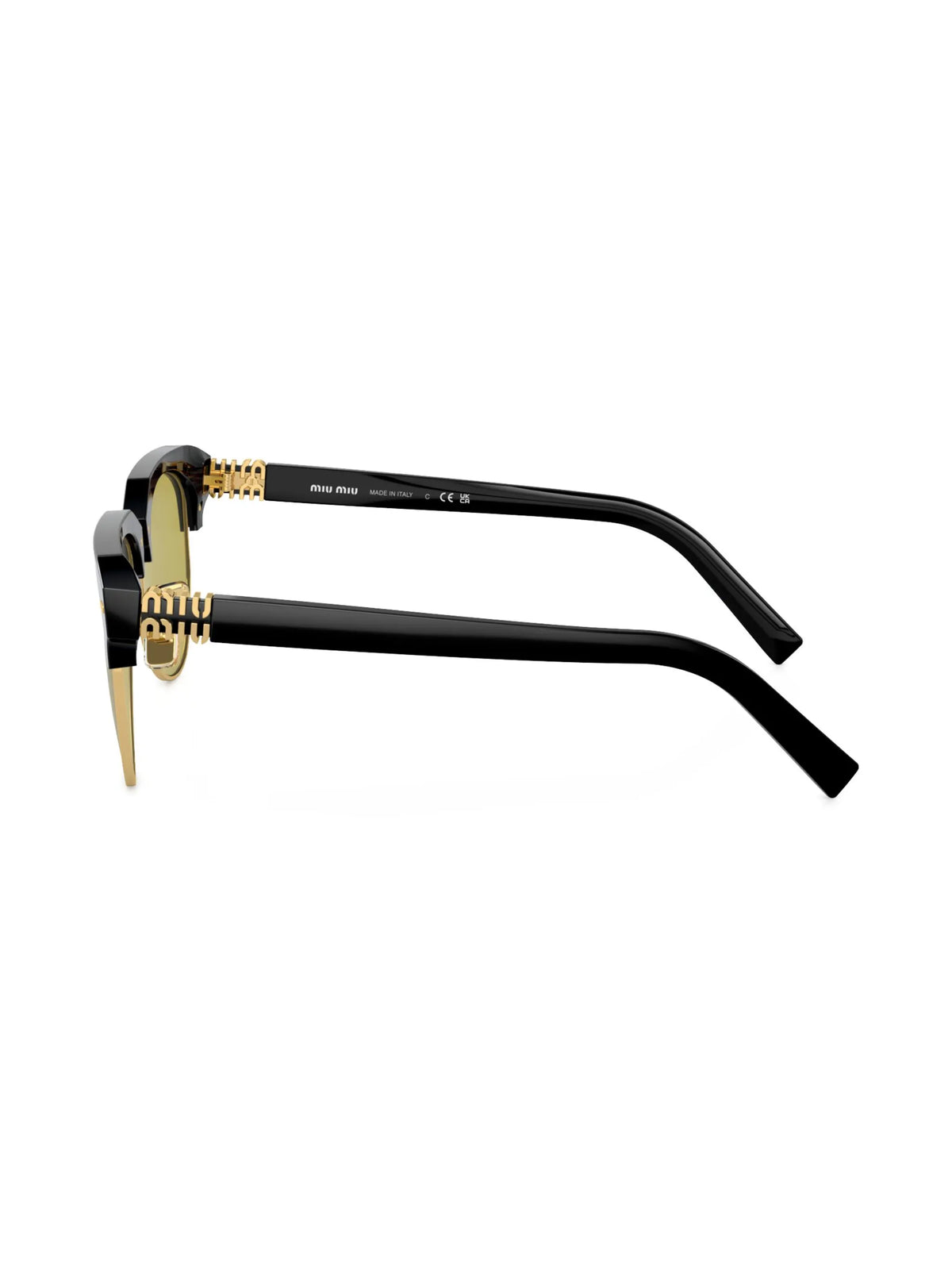 logo-lettering navigator-frame sunglasses