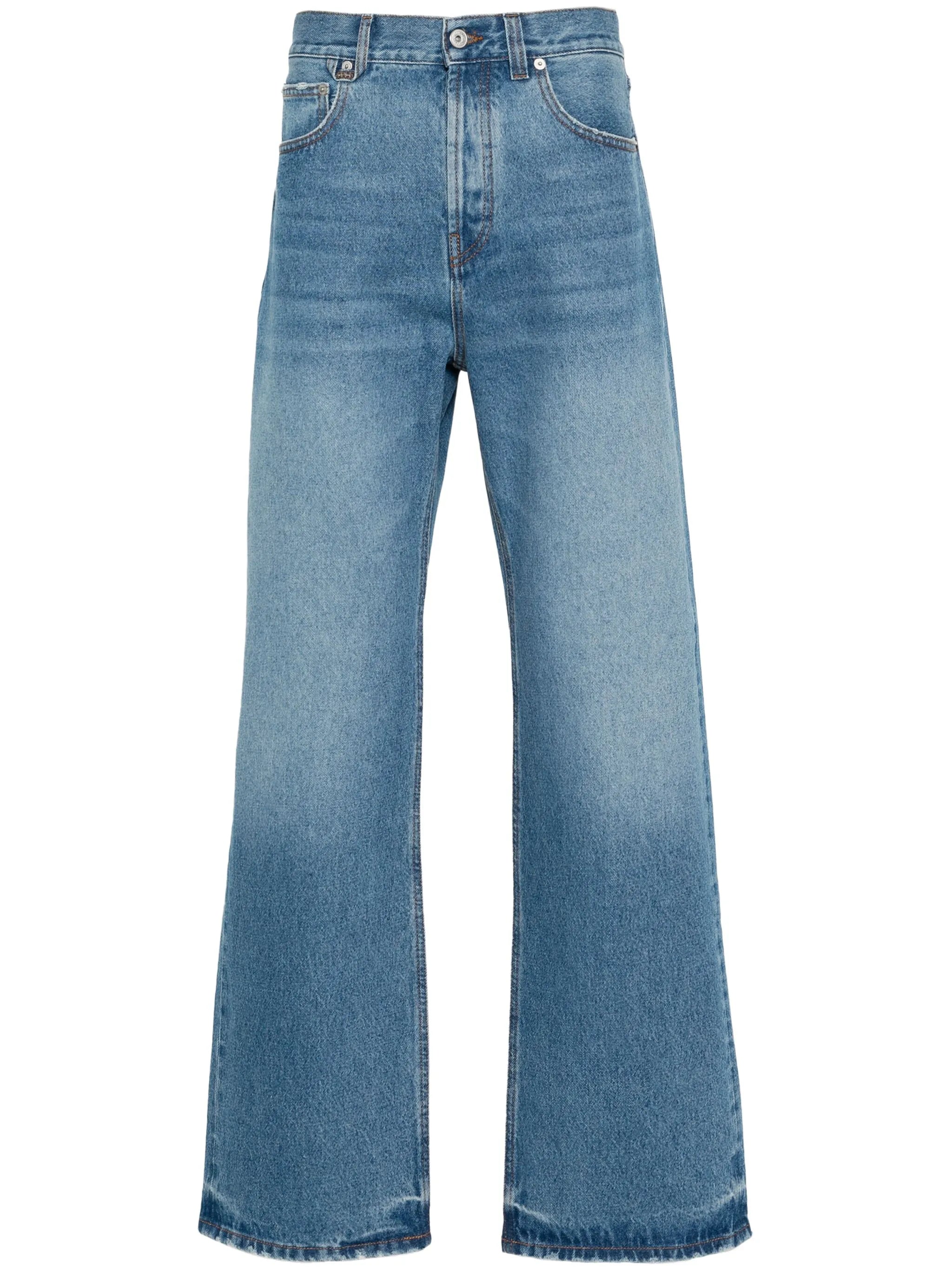 Le de Nîmes straight-leg jeans