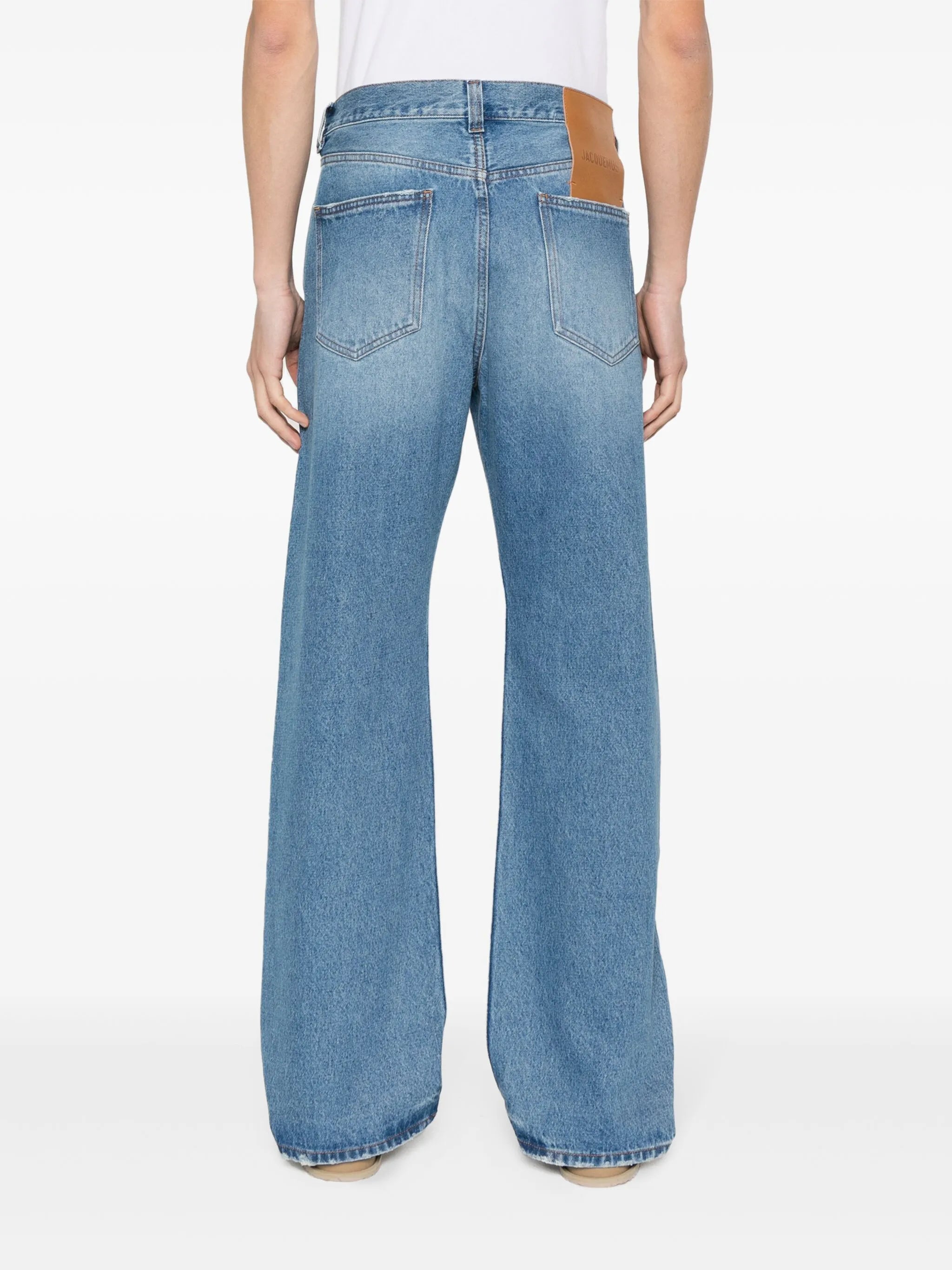 Le de Nîmes straight-leg jeans