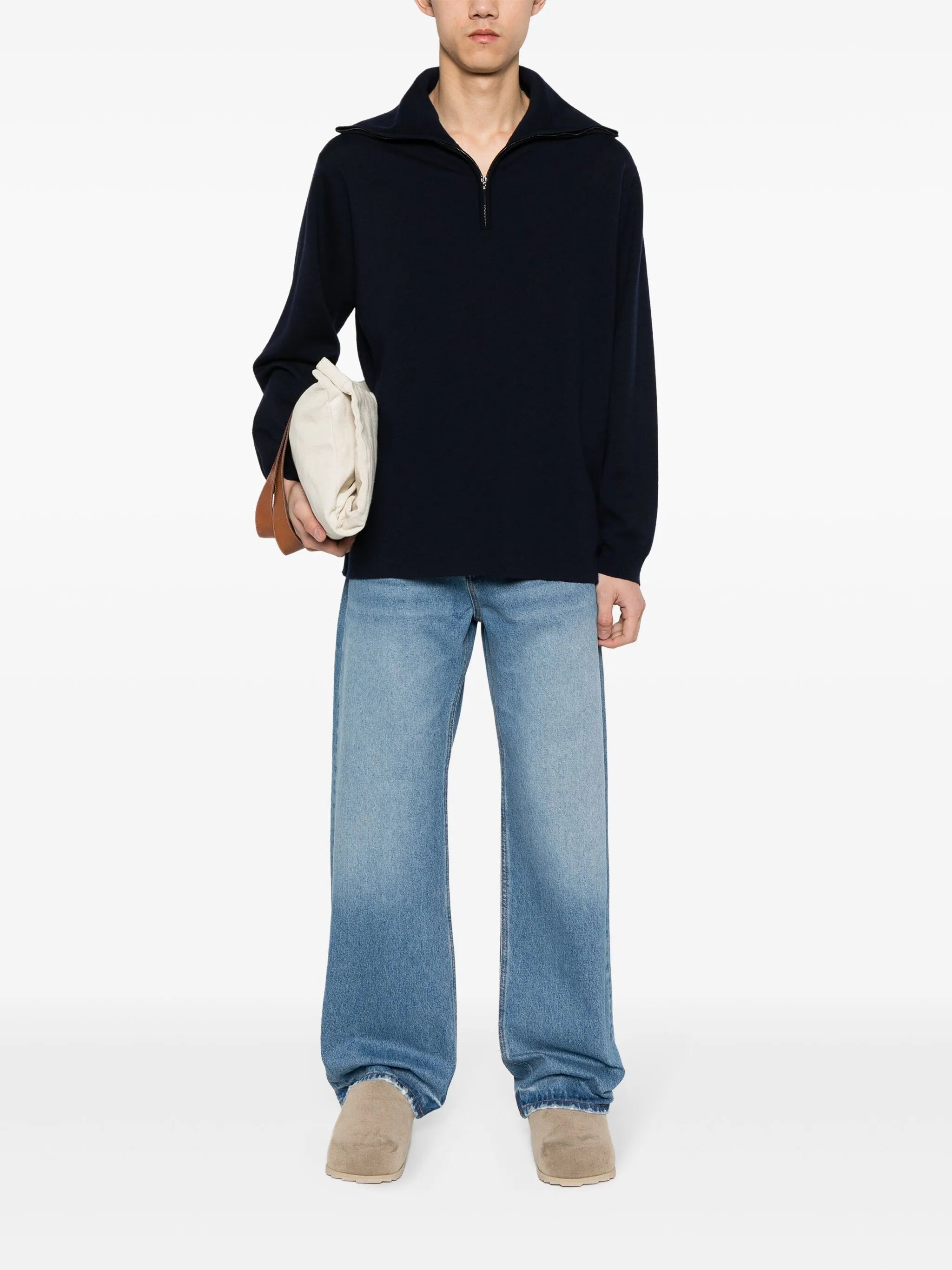 Le de Nîmes straight-leg jeans
