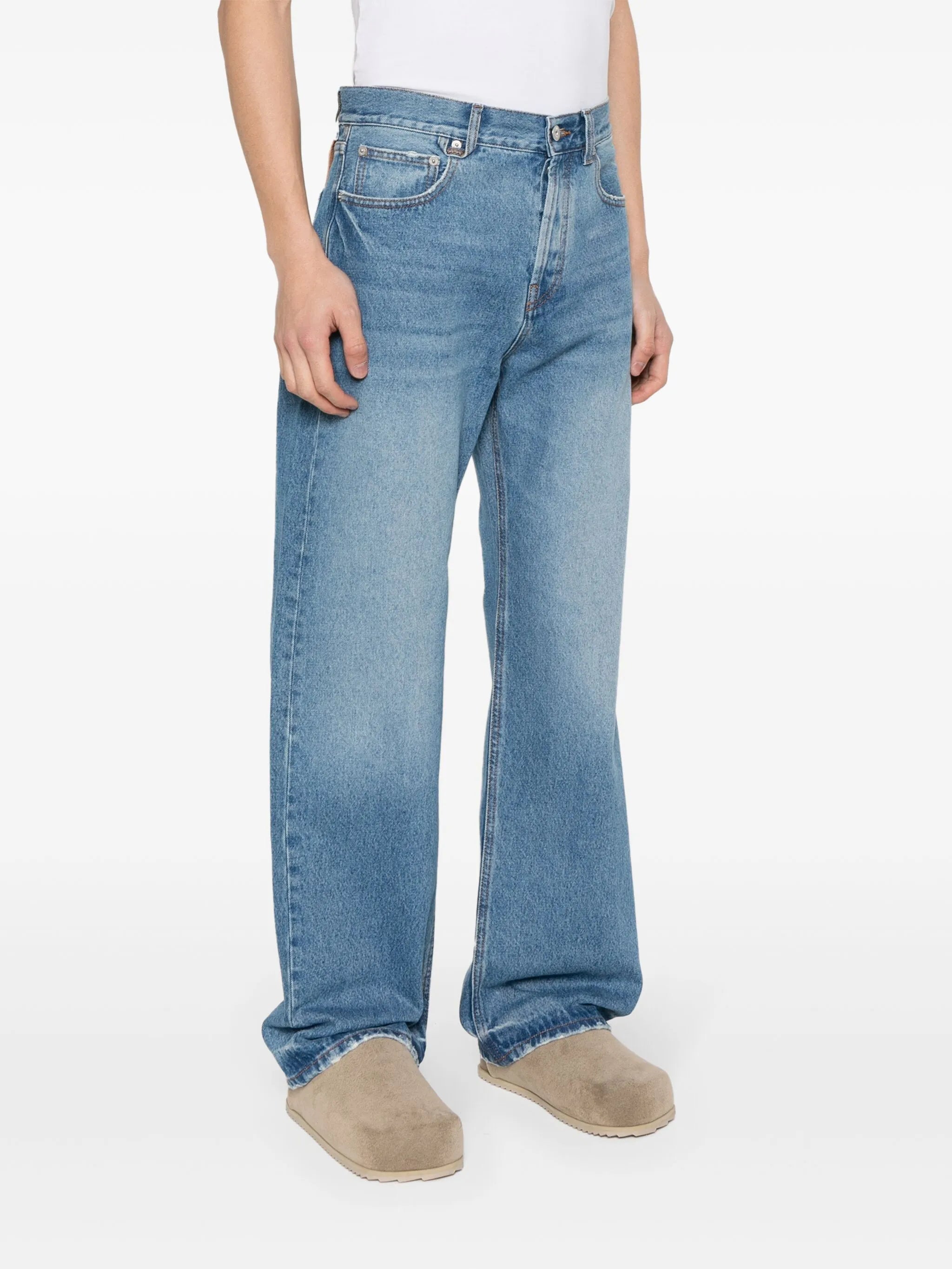 Le de Nîmes straight-leg jeans