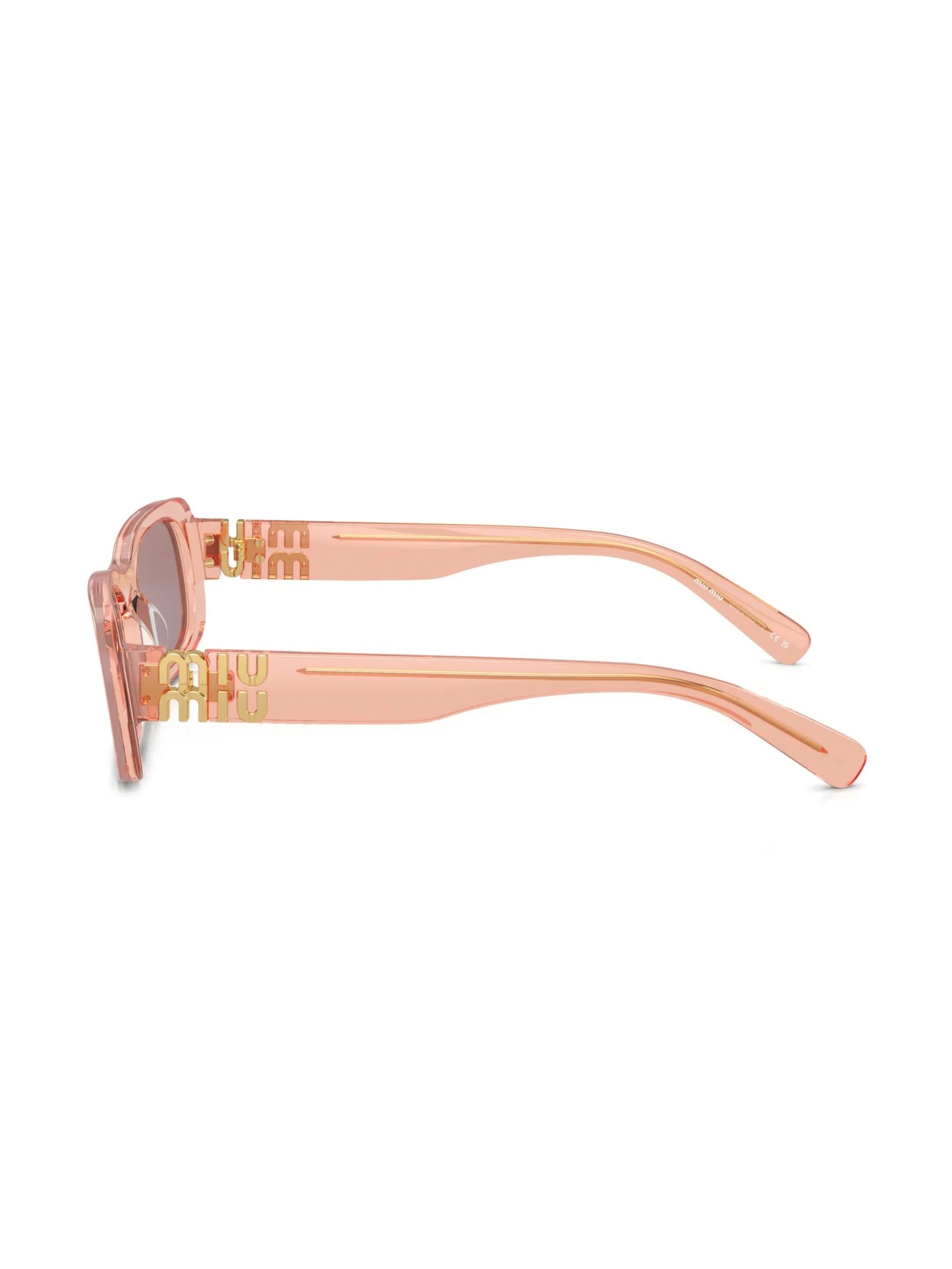 logo-lettering rectangle-frame sunglasses