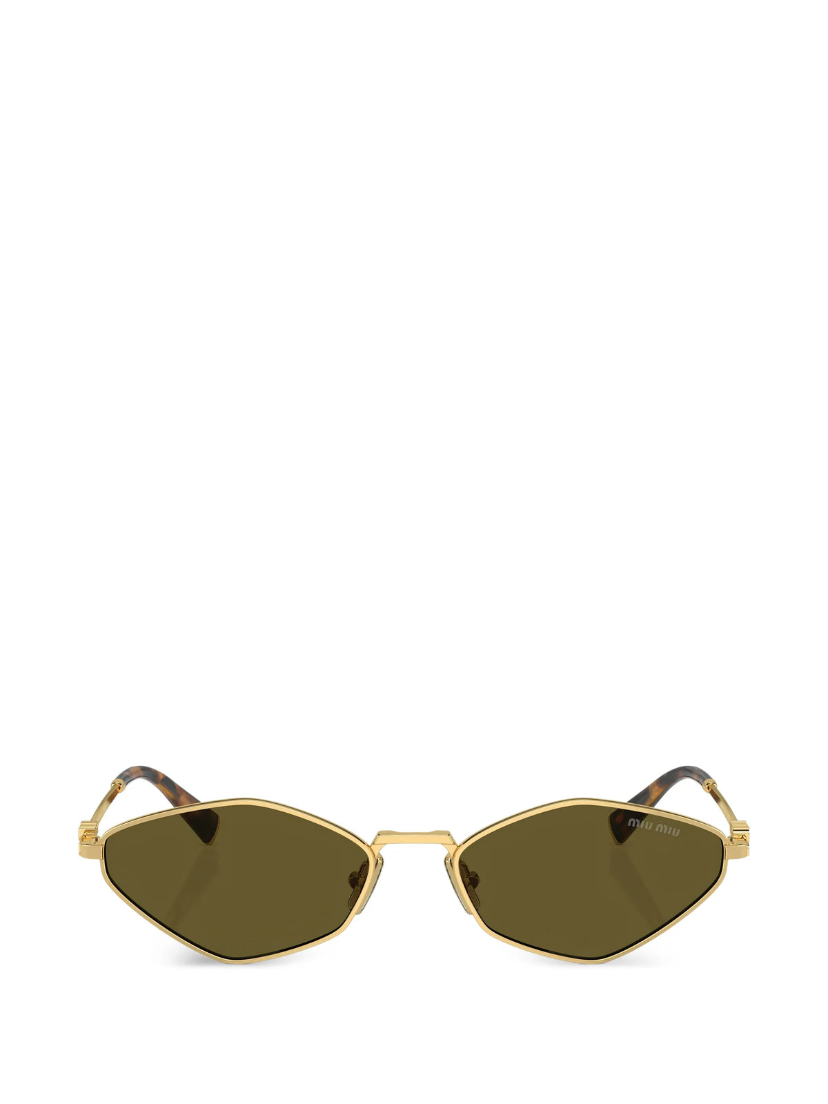geometric-frame sunglasses