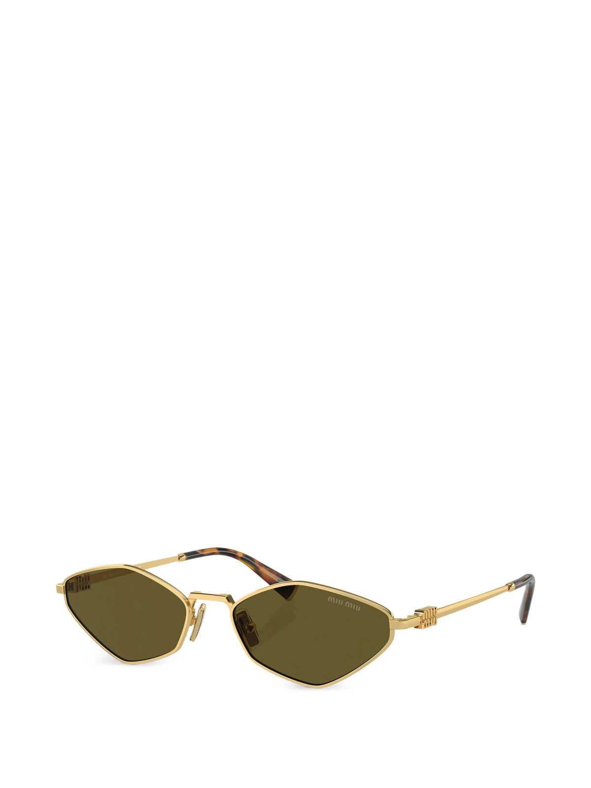 geometric-frame sunglasses