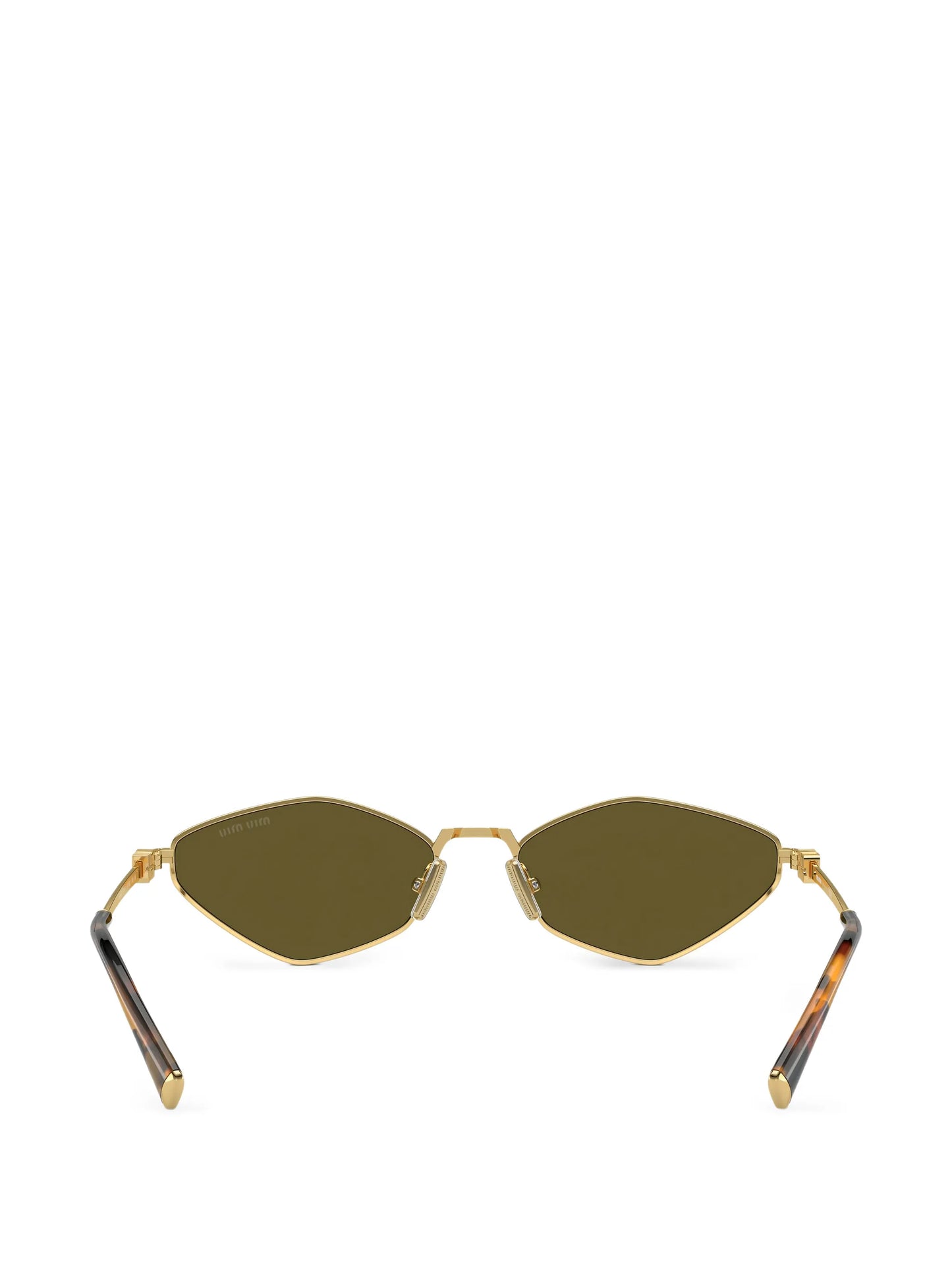 geometric-frame sunglasses