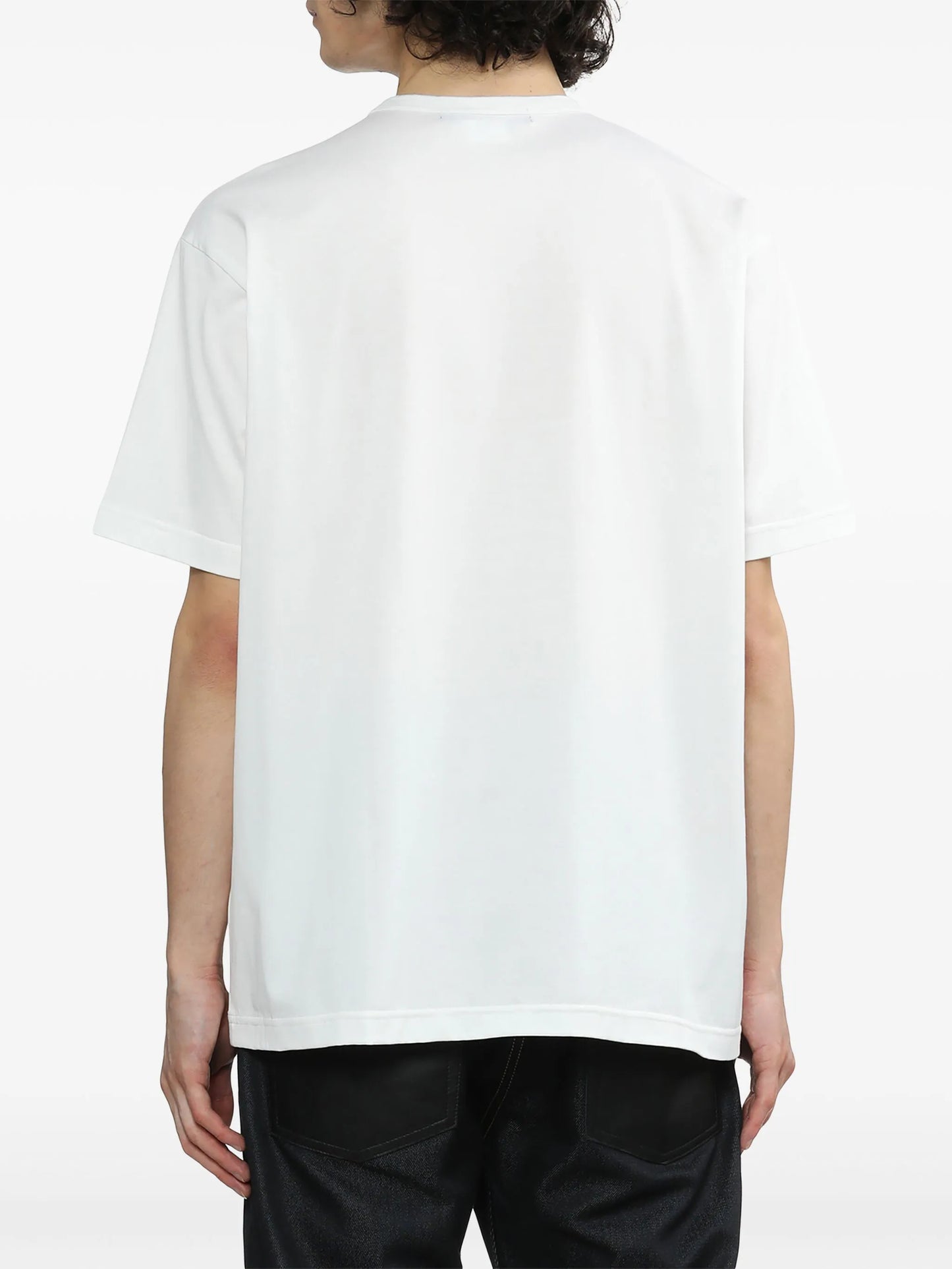 Paris Fashion Week graphic-print cotton T-shirt