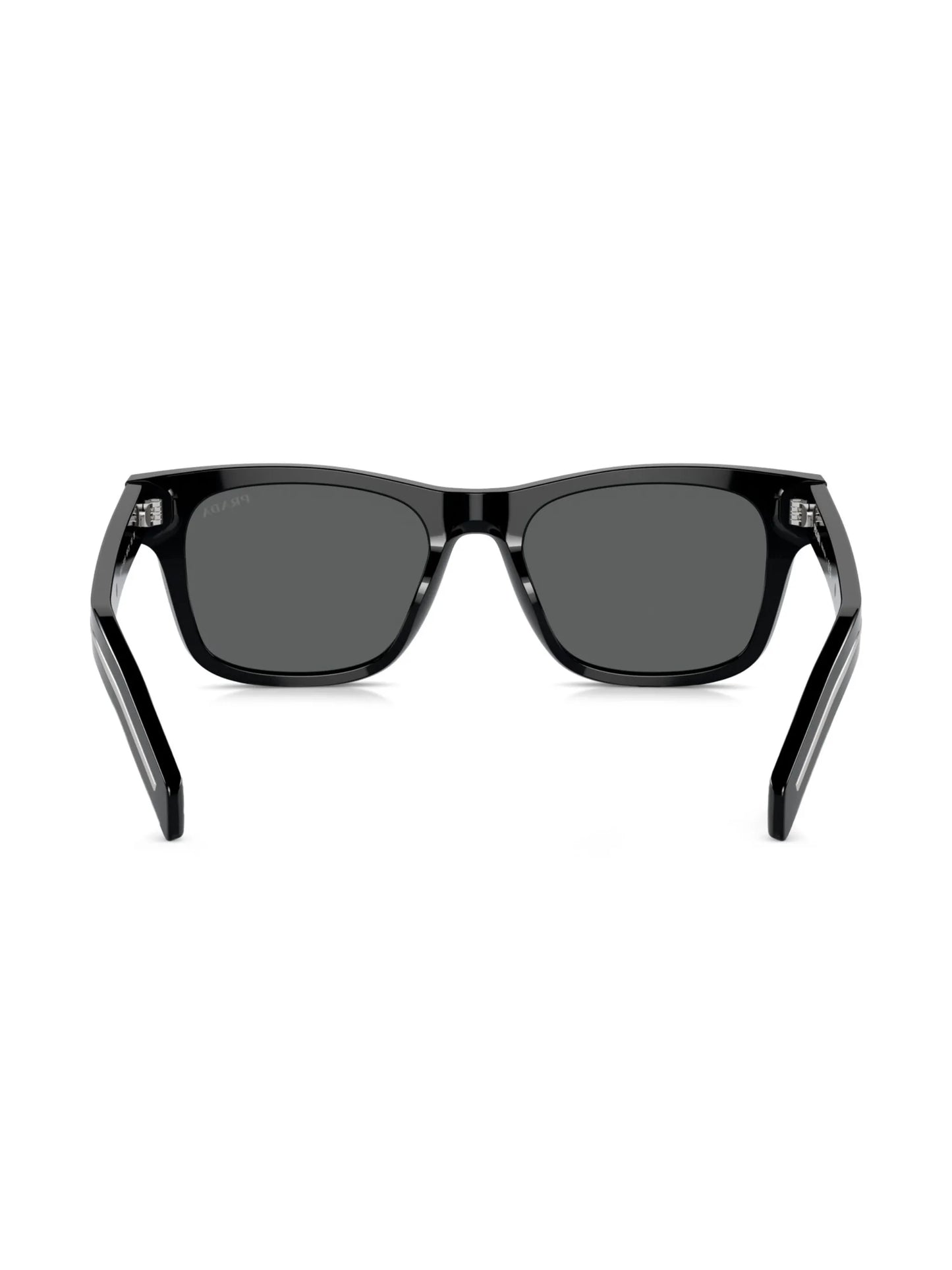 logo-engraved square-frame sunglasses