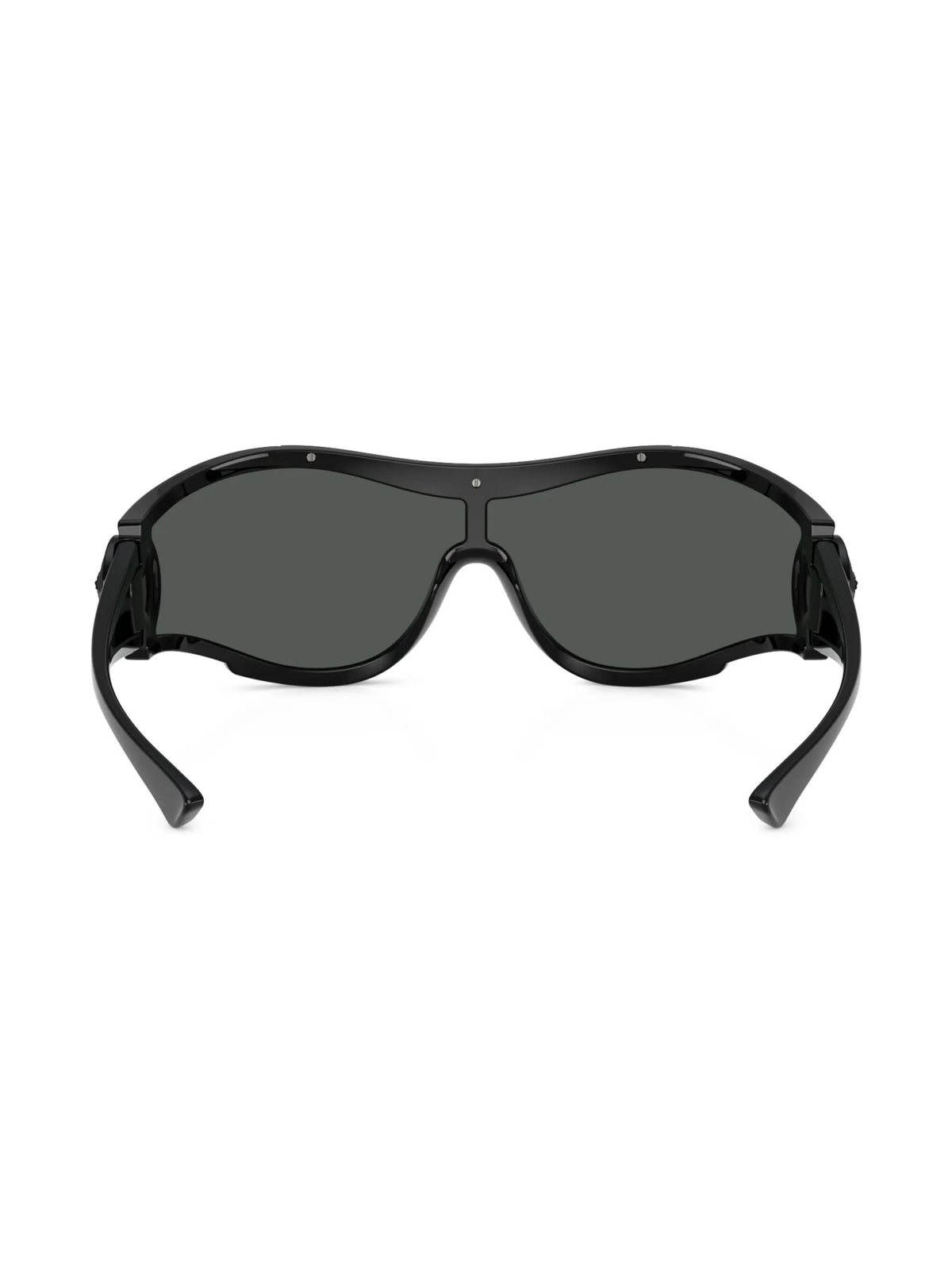 Medusa plaque shield-frame sunglasses