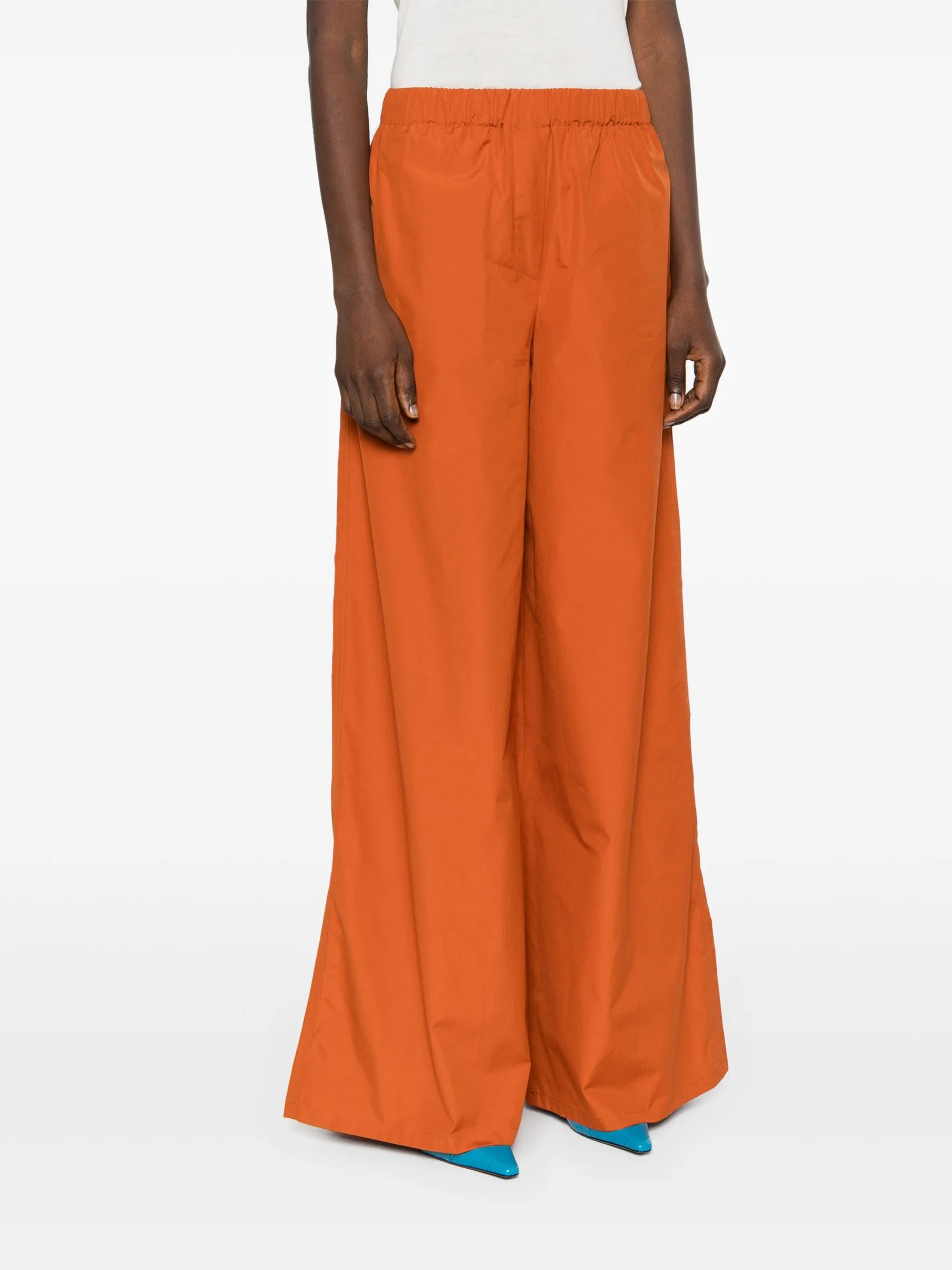 Navigli poplin palazzo pants