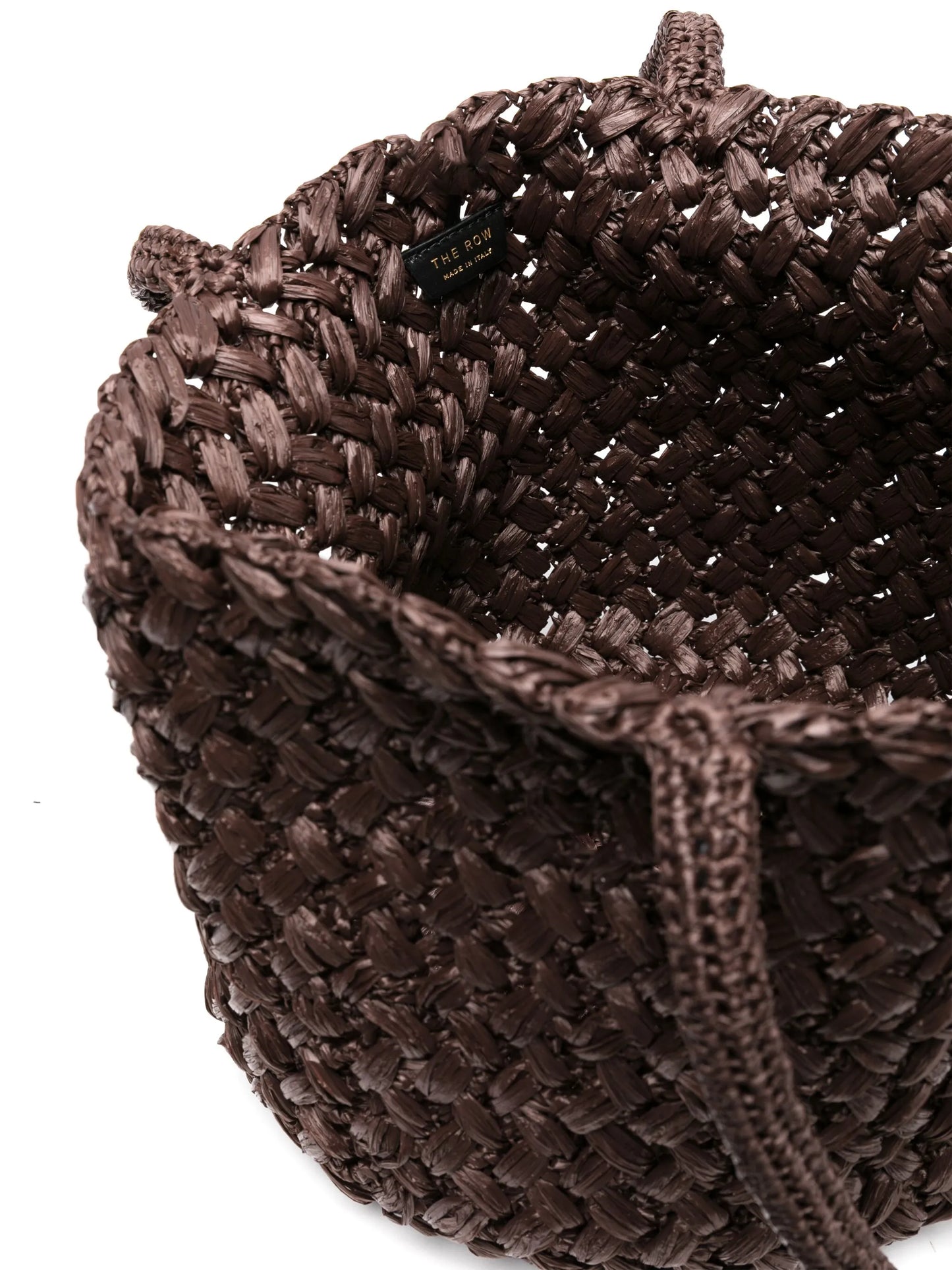 Estelle raffia tote bag