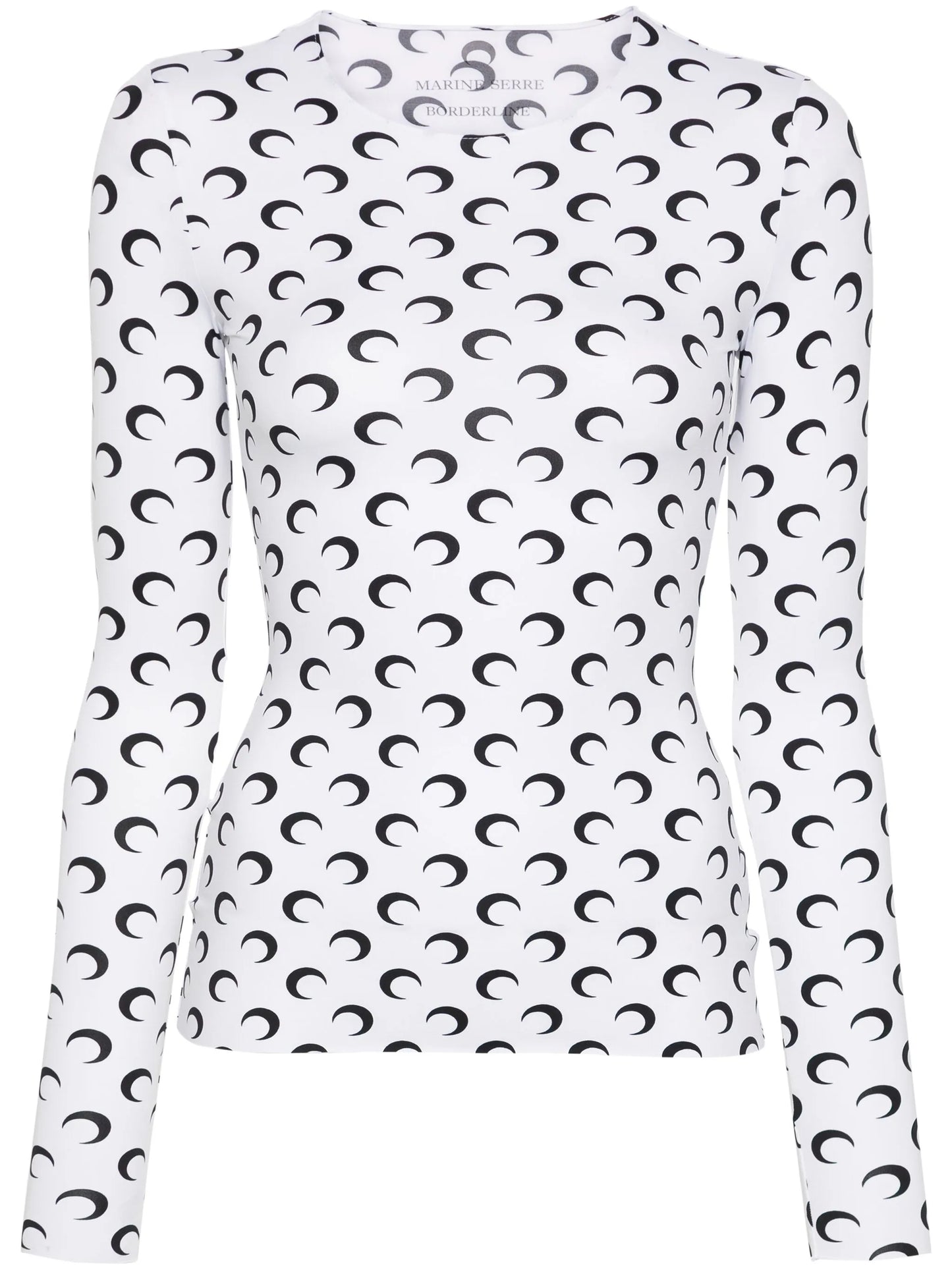 Crescent Moon-print T-shirt