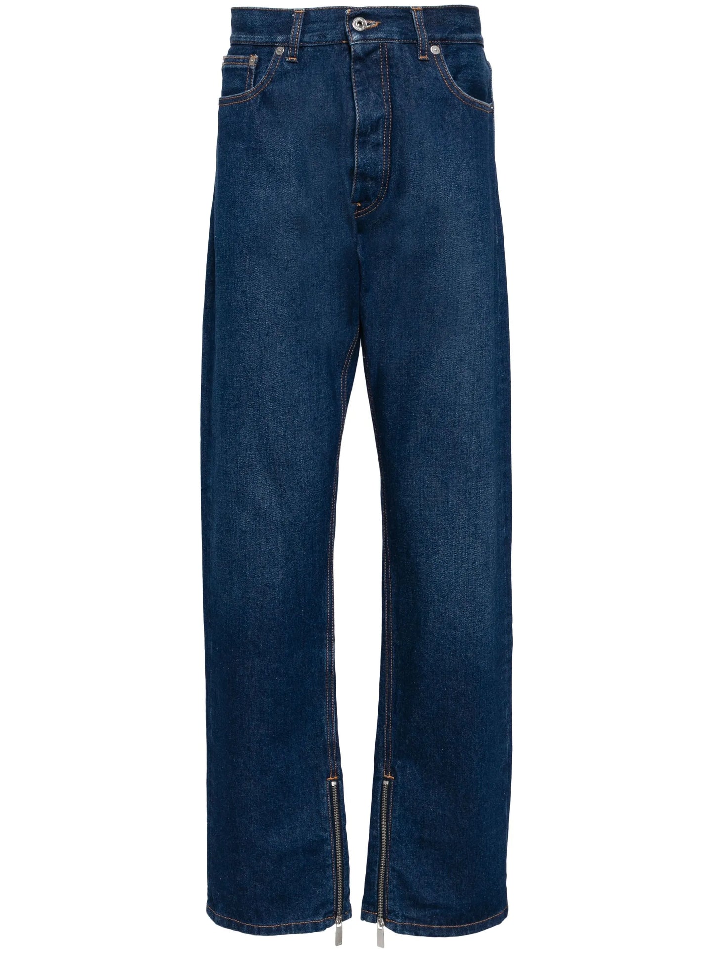 Arr Tab Zip Det Skate wide-leg jeans