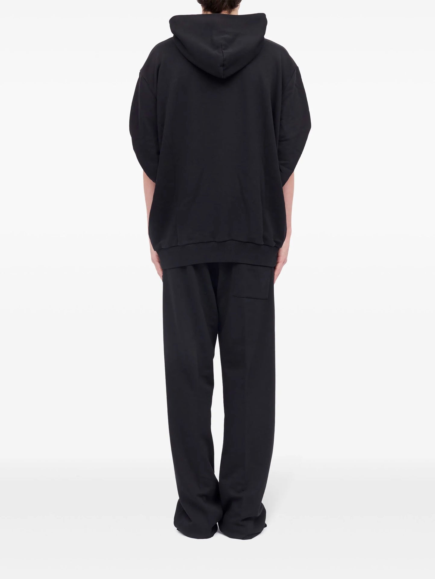 stitched-sleeves hoodie