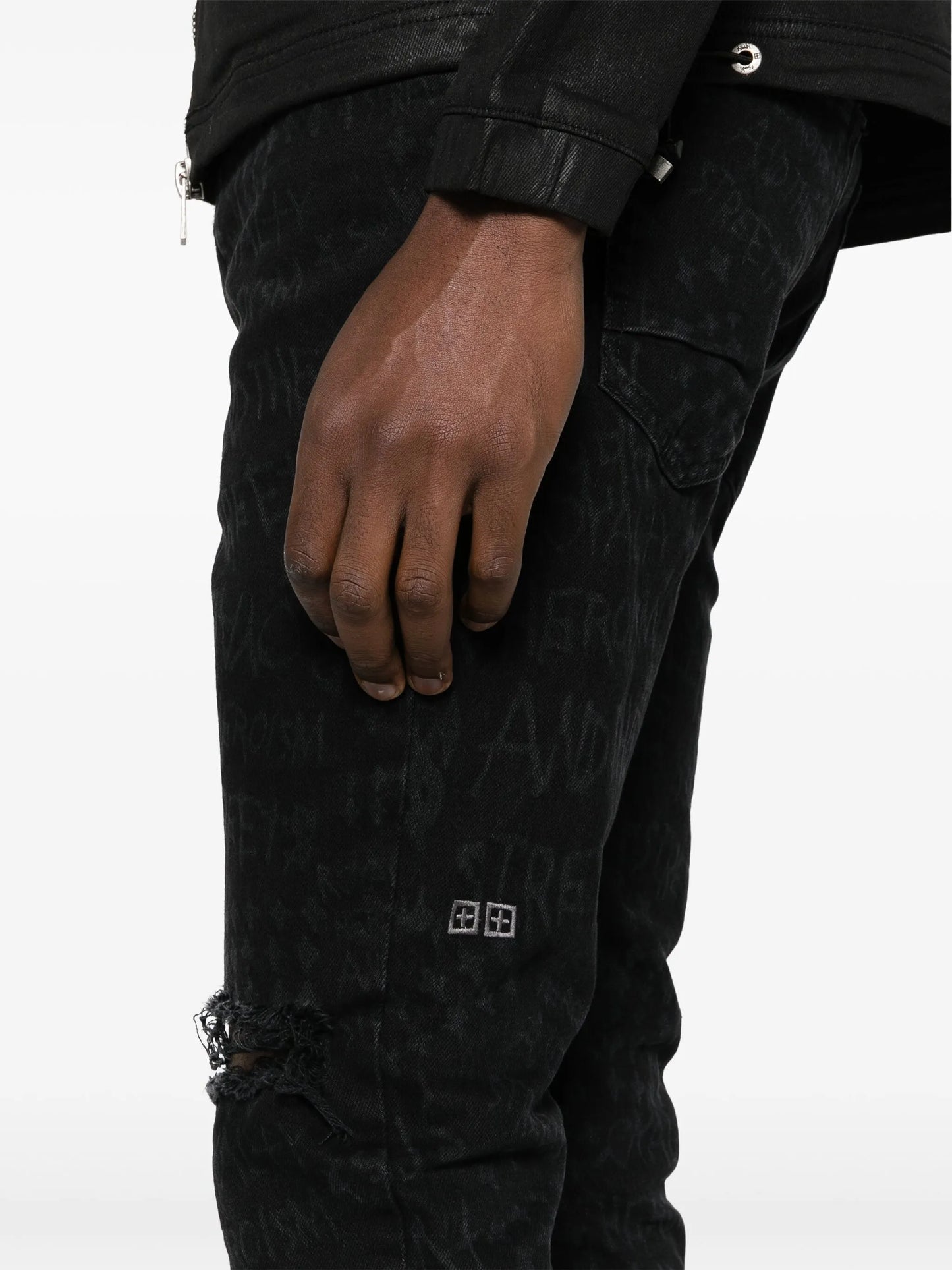 Van Winkle Heroism mid-rise skinny jeans