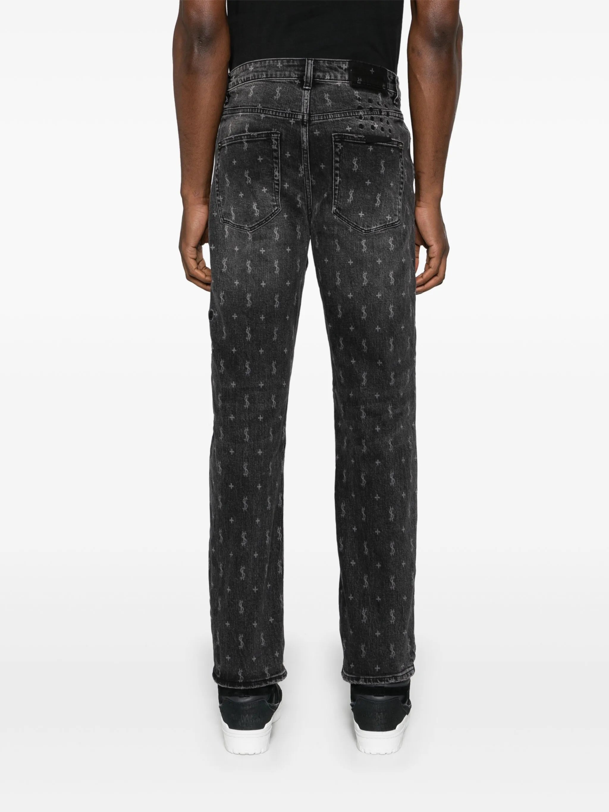 Hazlow Allstar mid-rise tapered jeans