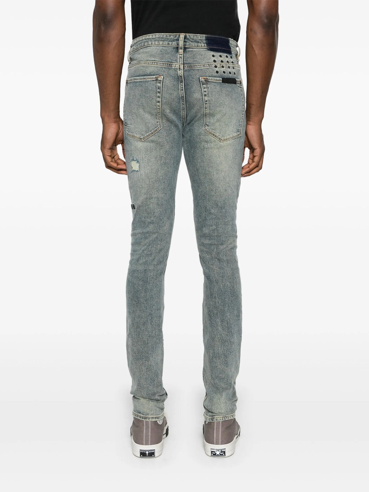 Van Winkle Throw Bak Trash mid-rise skinny jeans