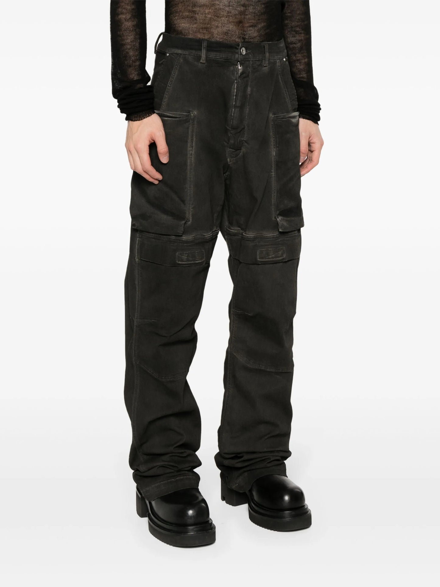 Stefan denim cargo pants