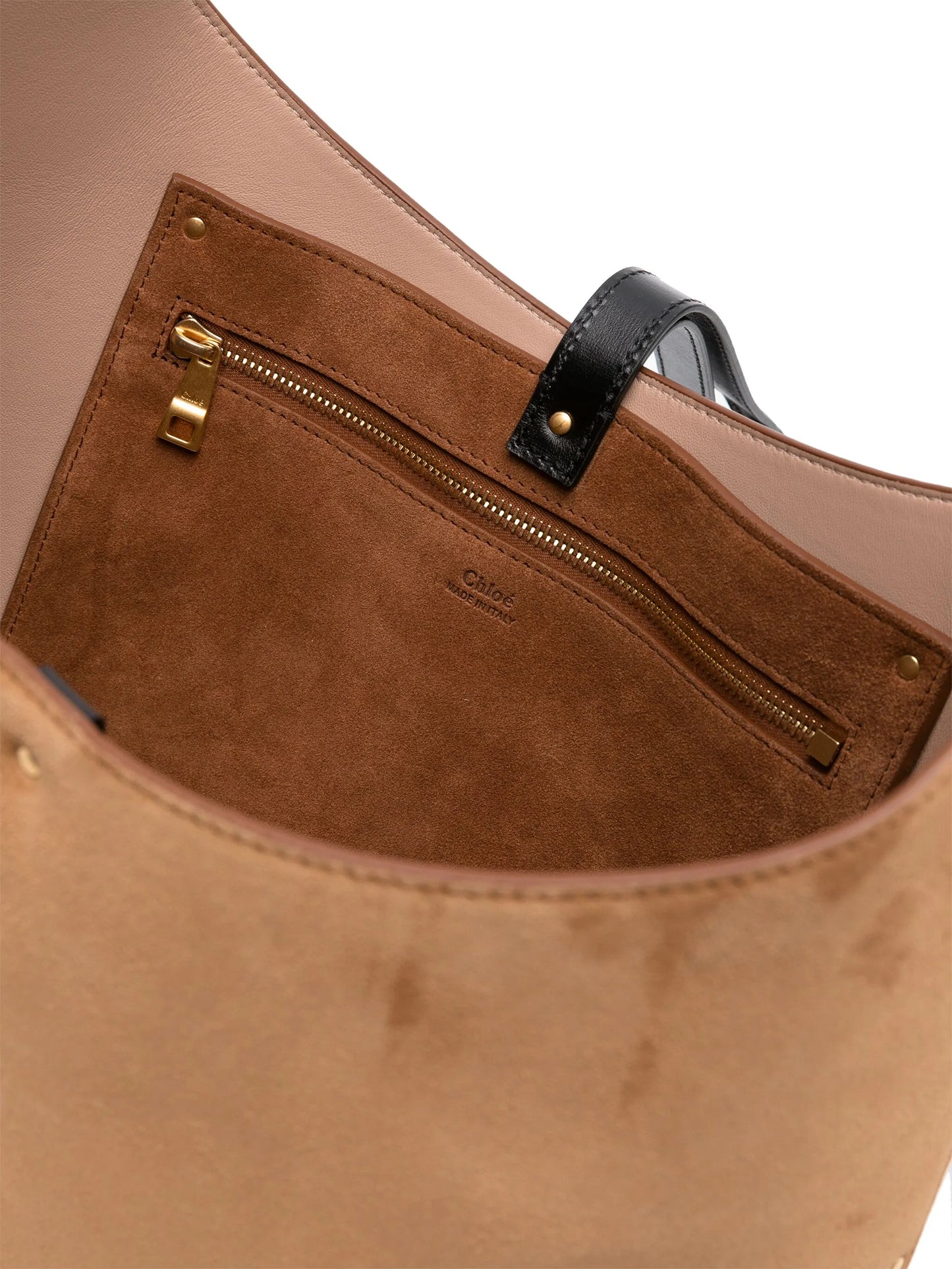 Marcie suede shoulder bag