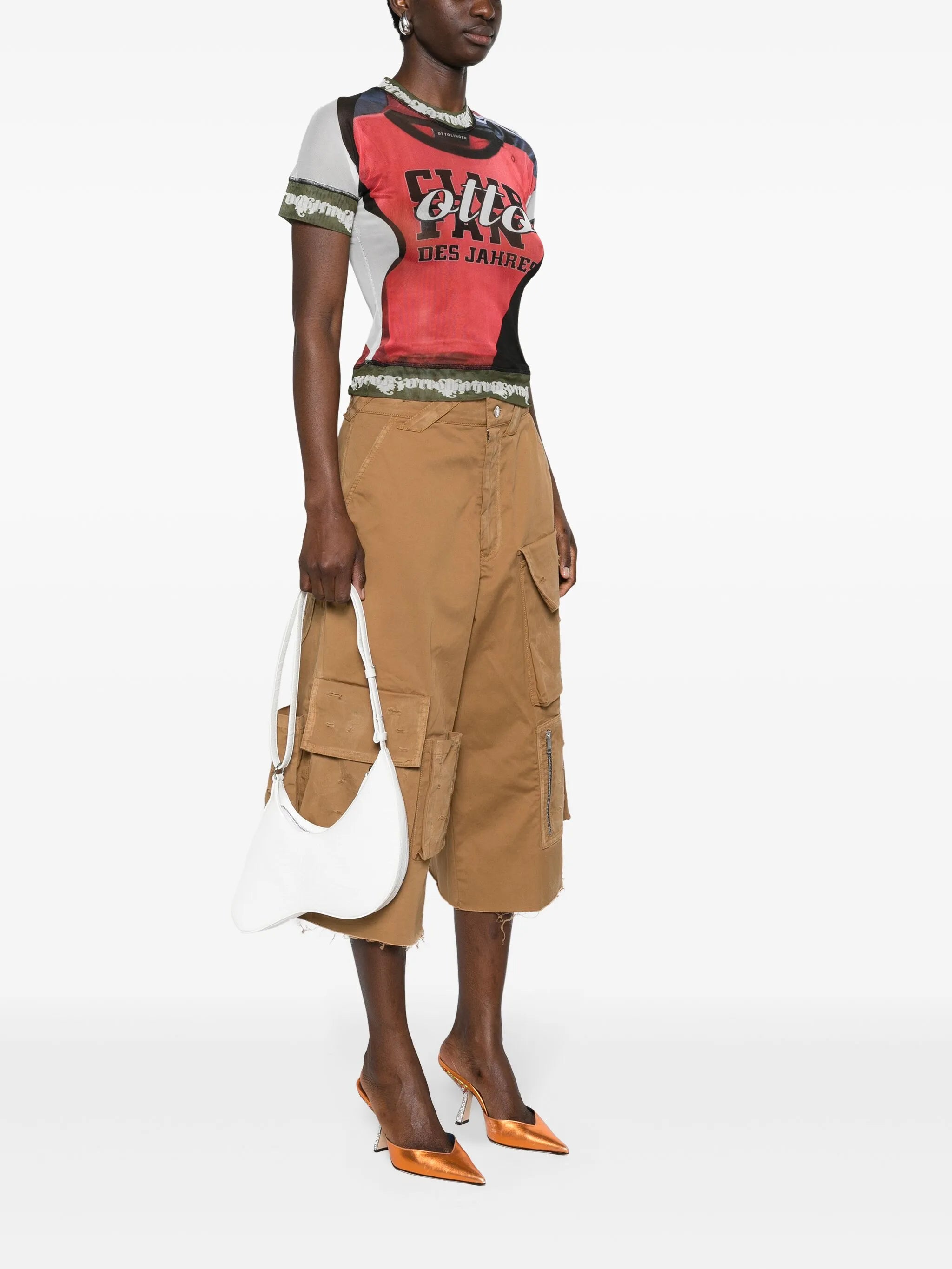 Thing 2 snakeskin-effect shoulder bag