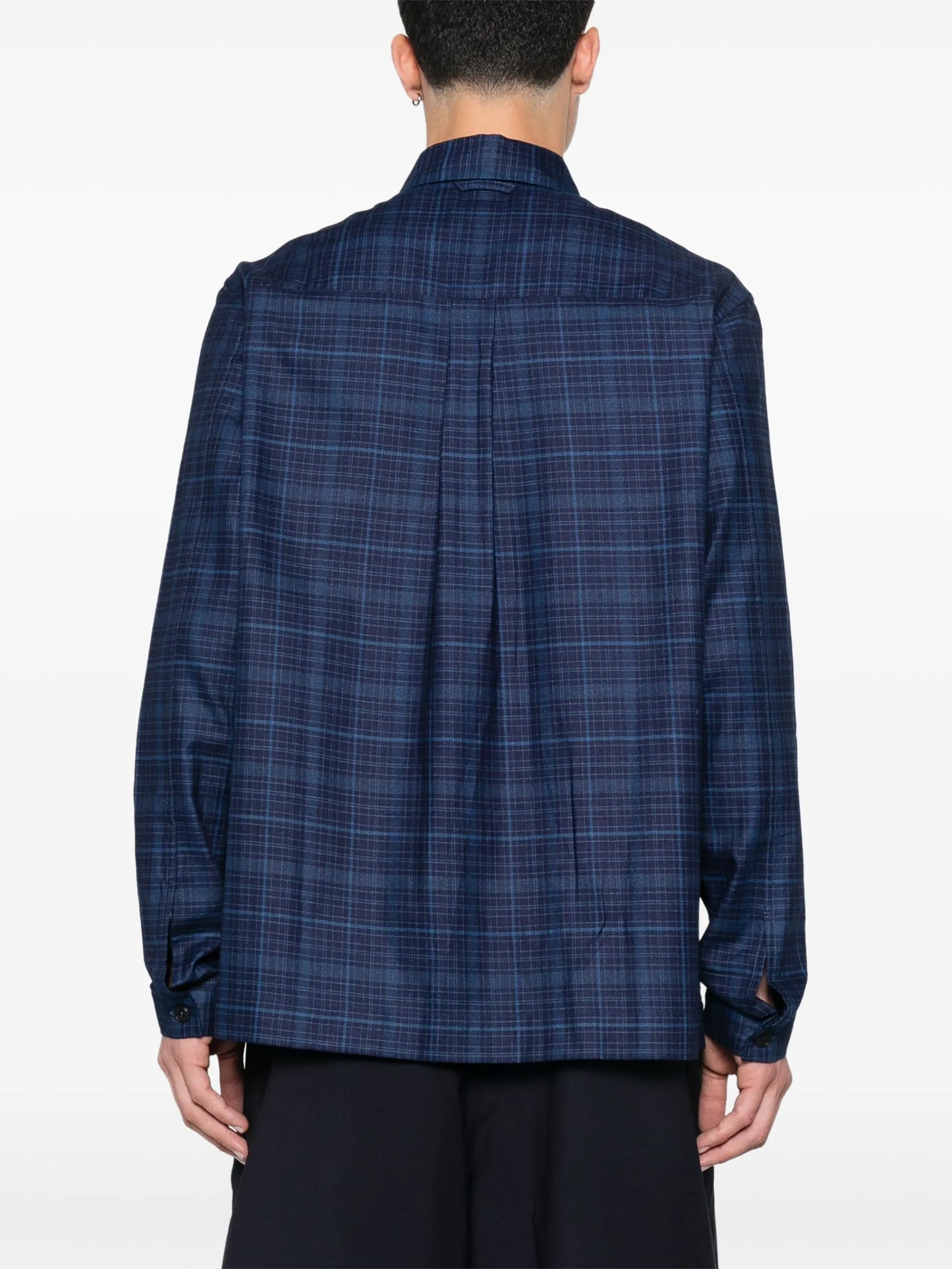 check-pattern shirt