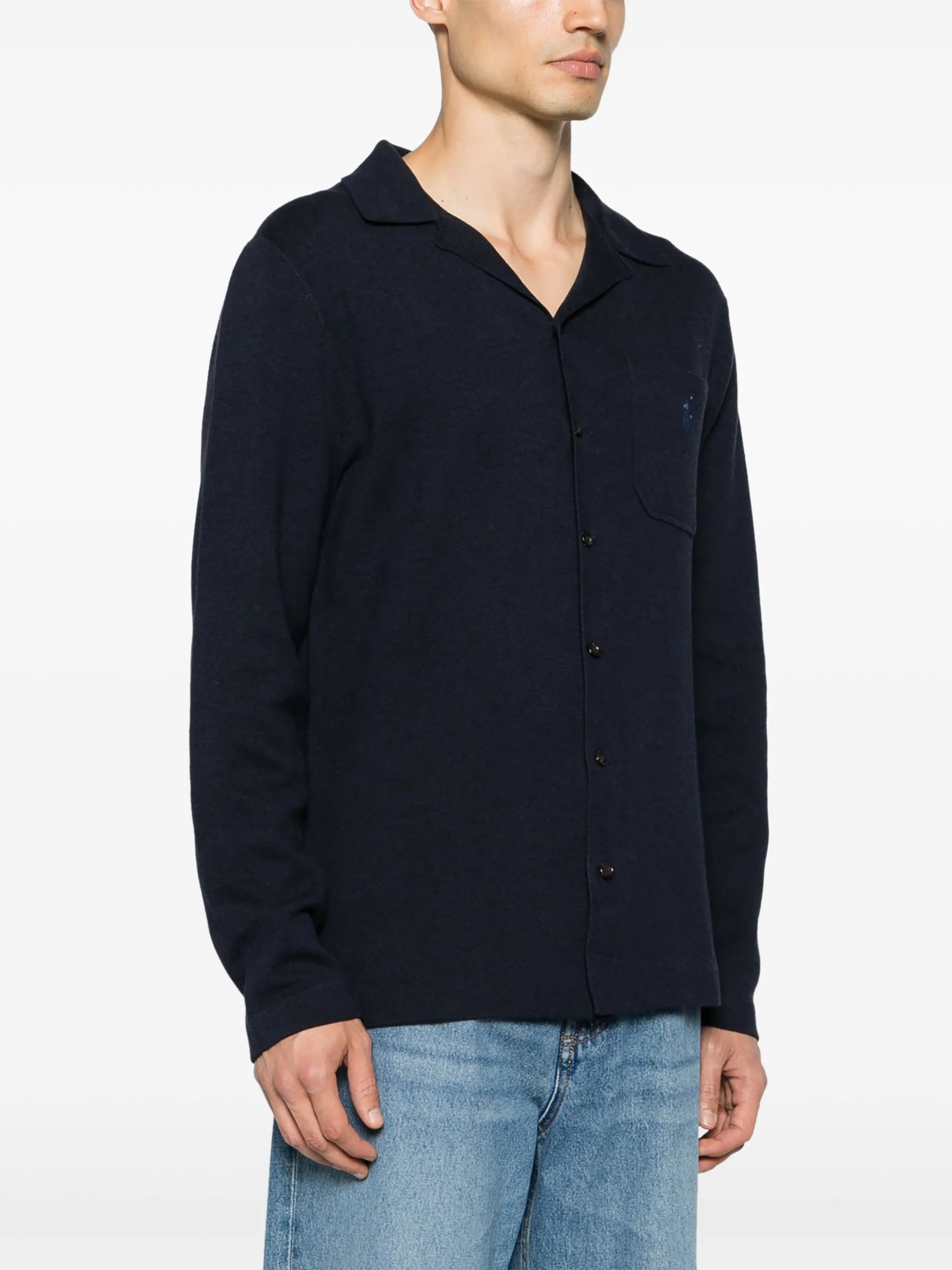 Polo Pony-motif cardigan