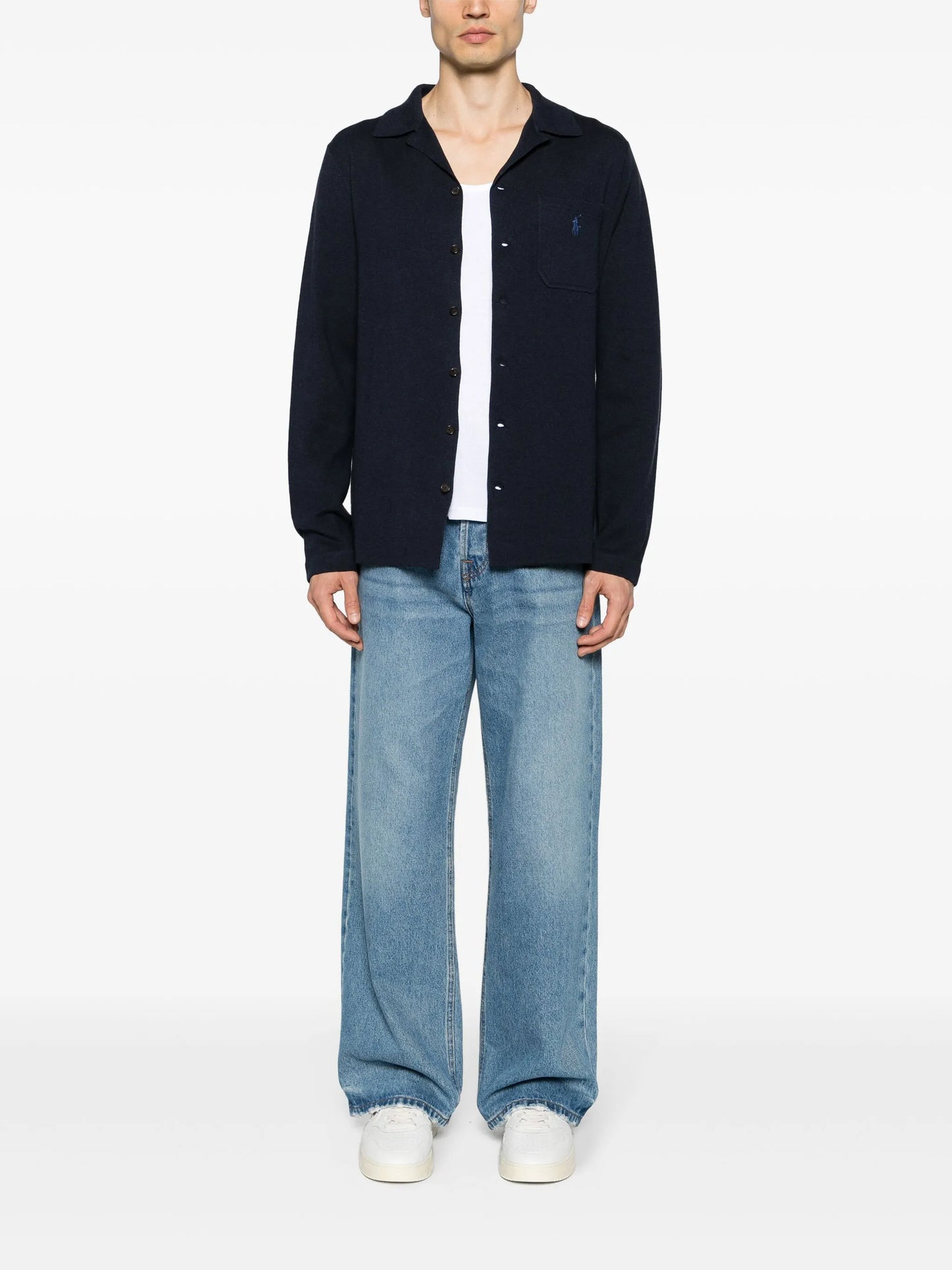 Polo Pony-motif cardigan