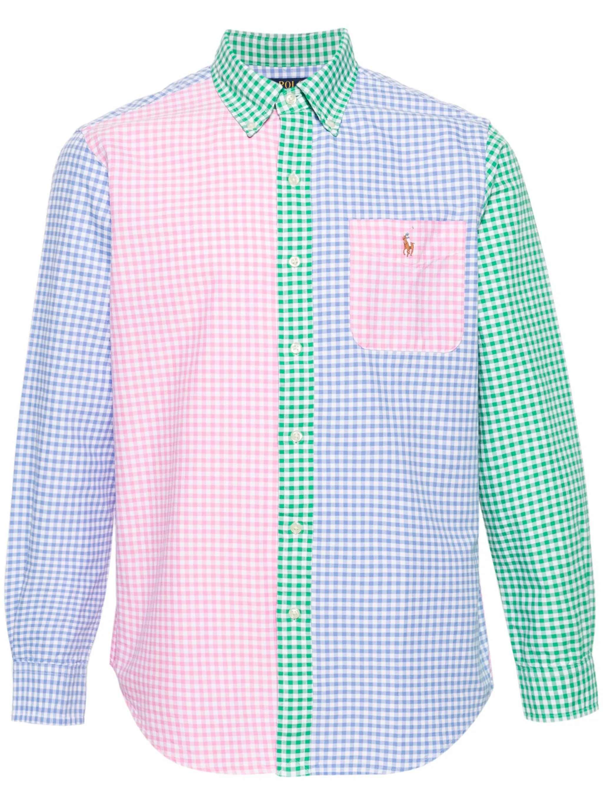 Polo Pony gingham-check shirt
