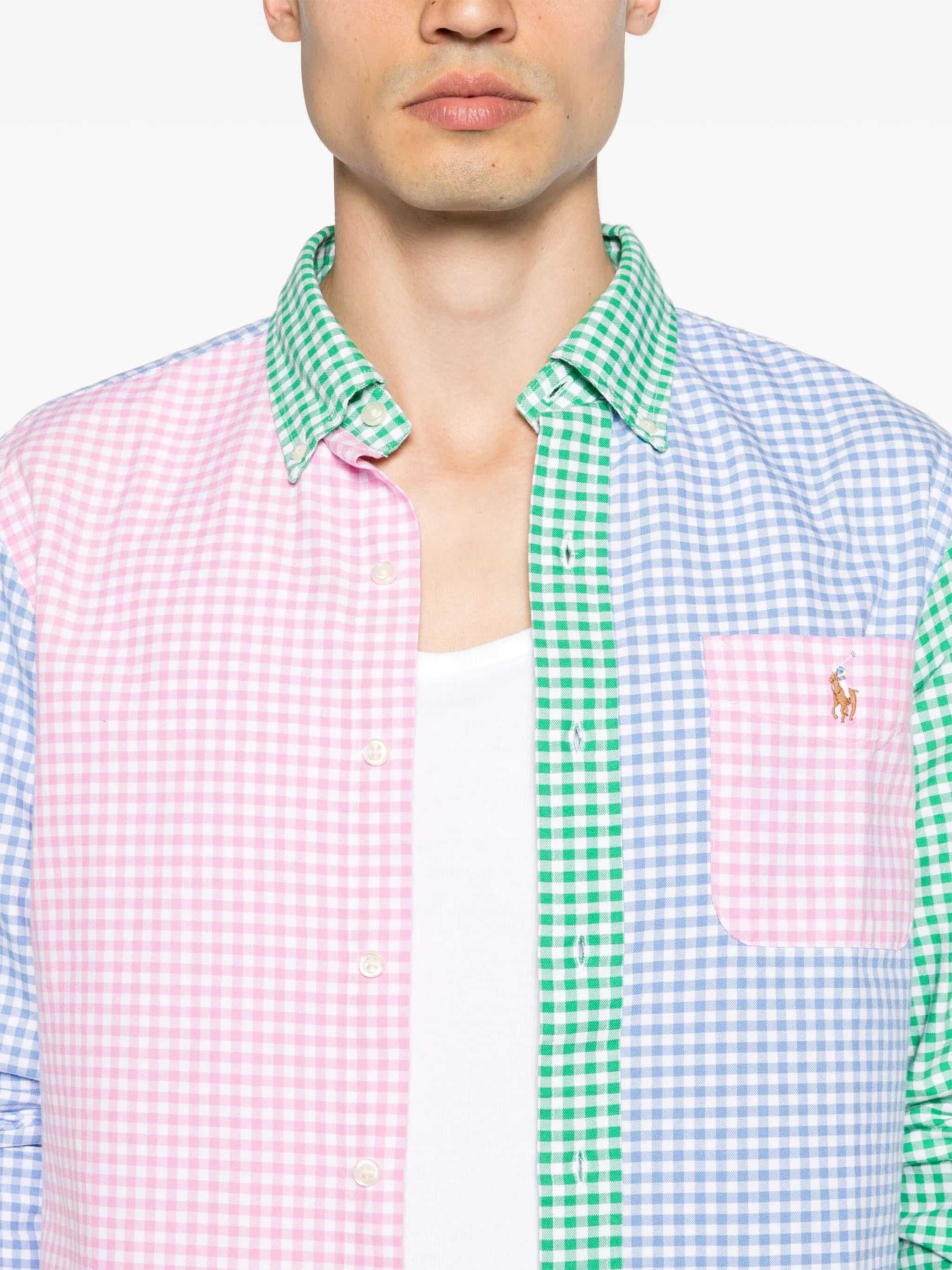 Polo Pony gingham-check shirt