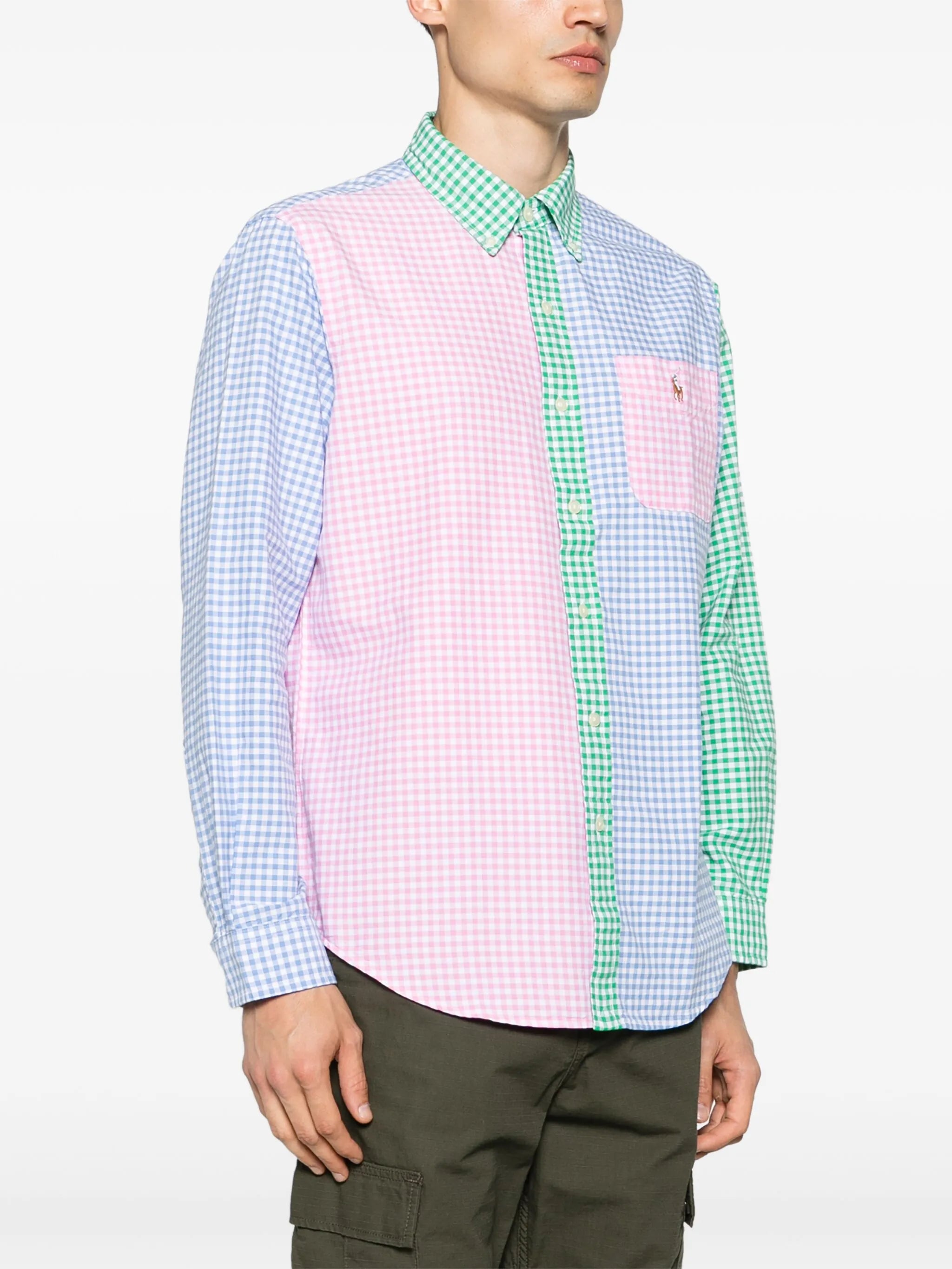 Polo Pony gingham-check shirt