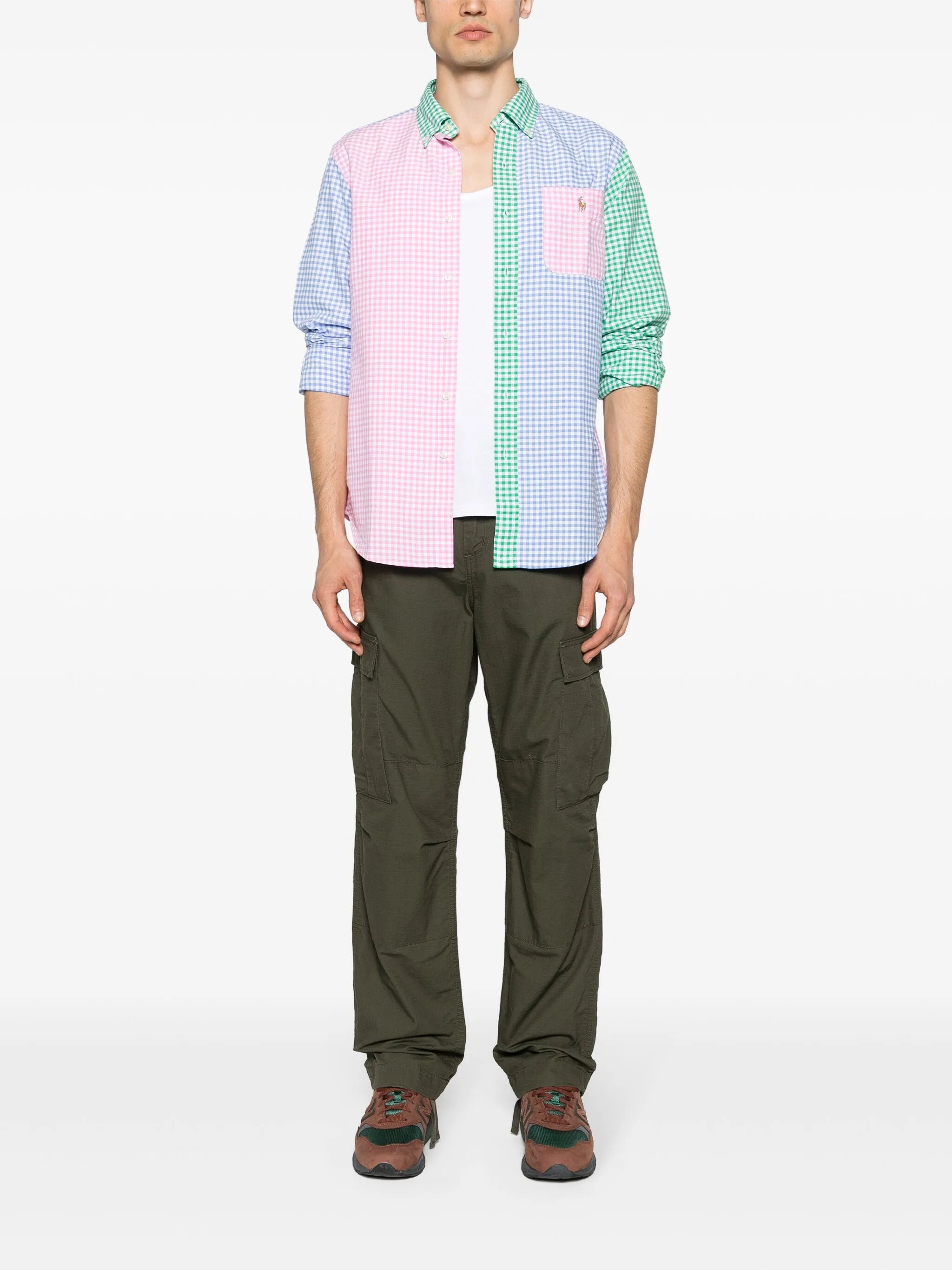 Polo Pony gingham-check shirt