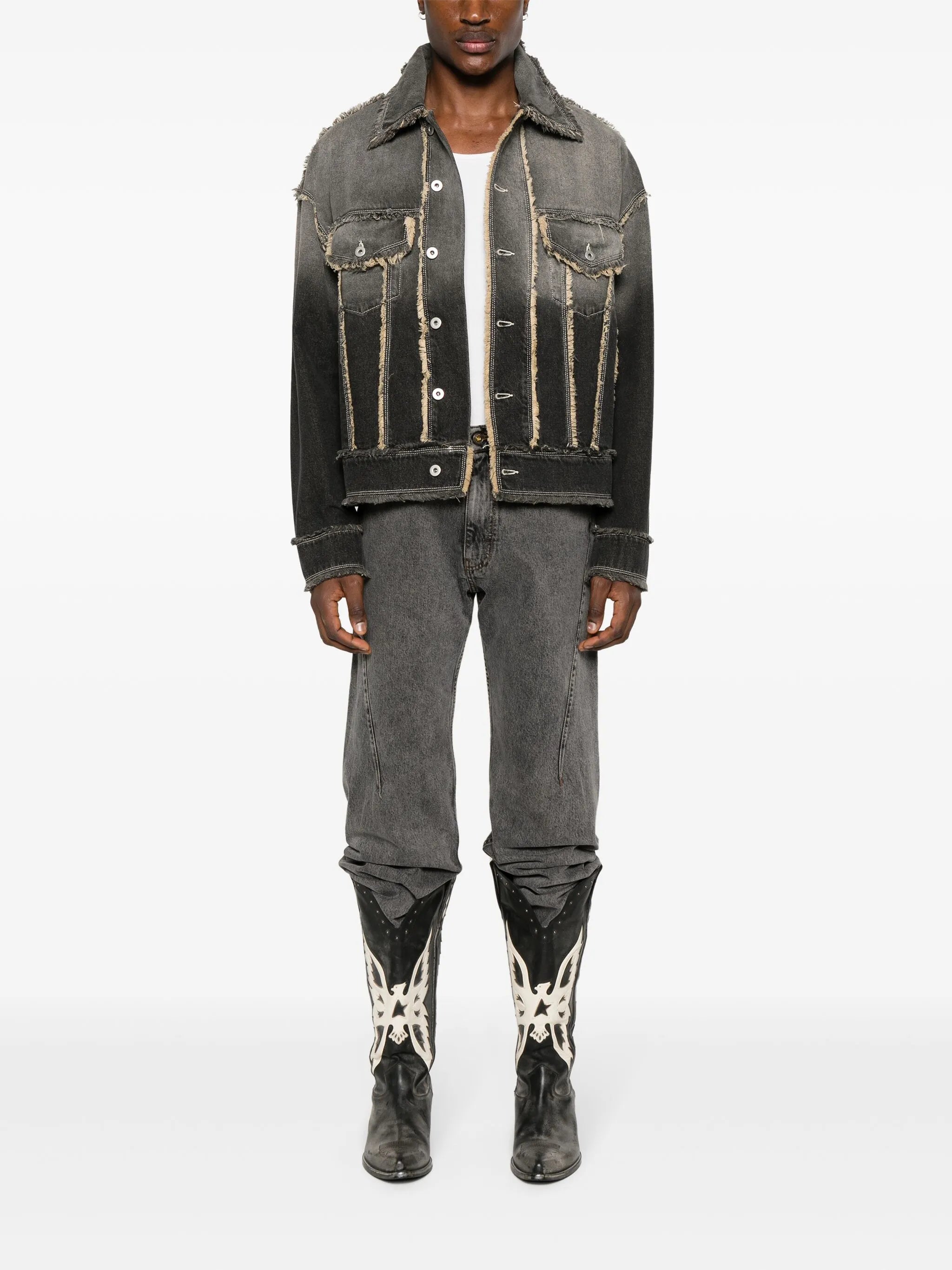 Evergreen straight-leg jeans