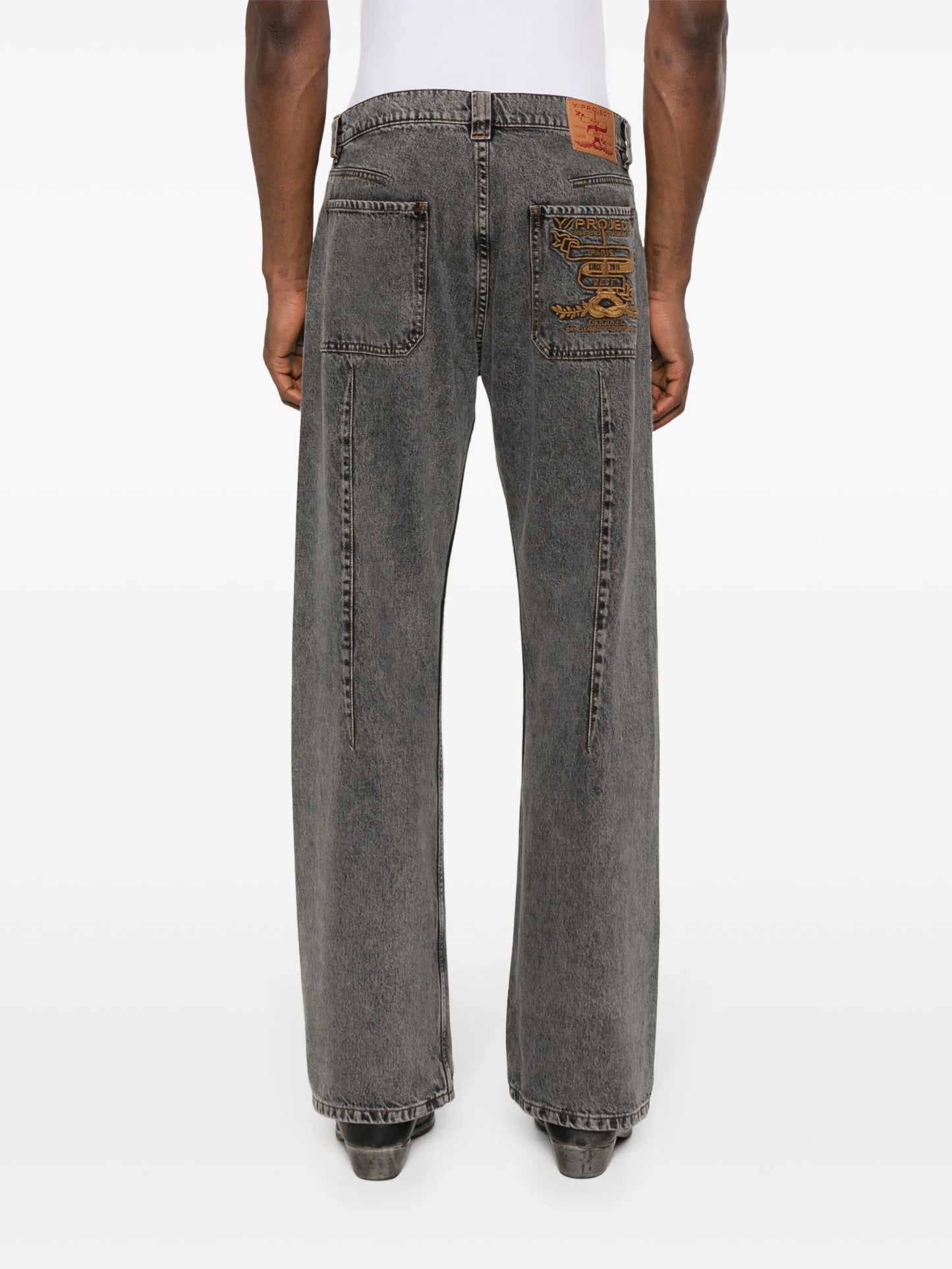 Evergreen straight-leg jeans