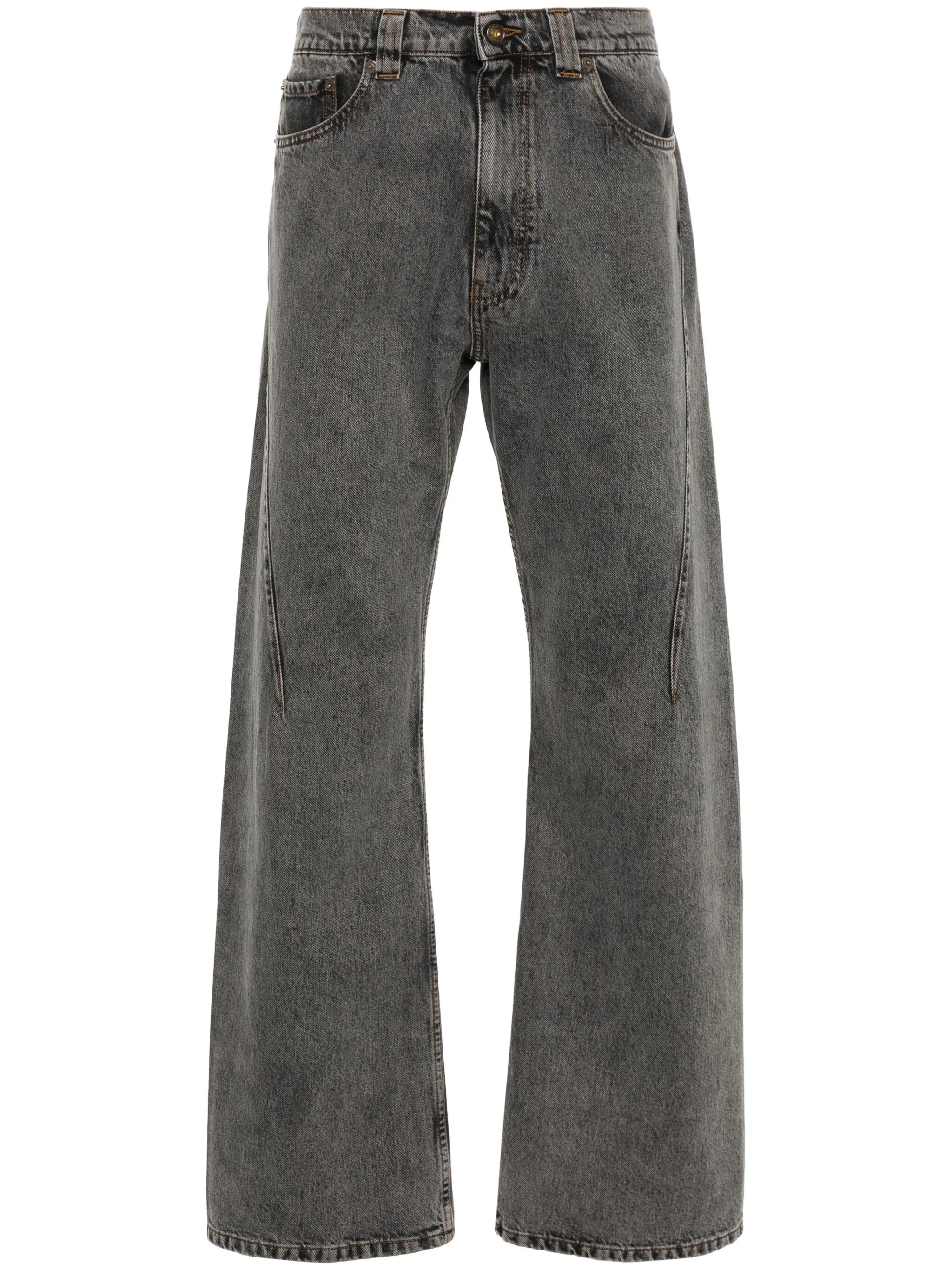 Evergreen straight-leg jeans