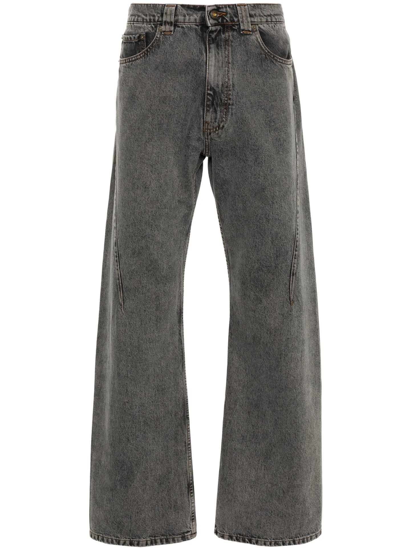 Evergreen straight-leg jeans