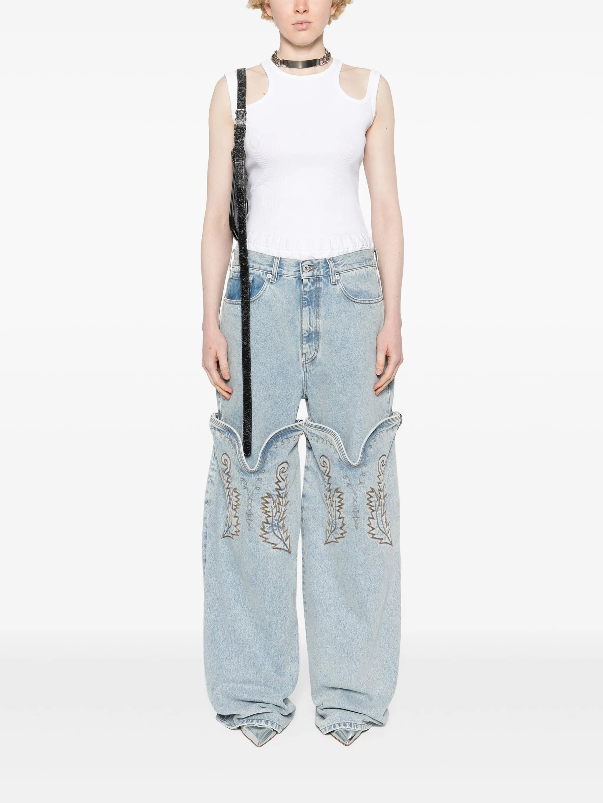 Evergreen Maxi Cowboy Cuff Jeans
